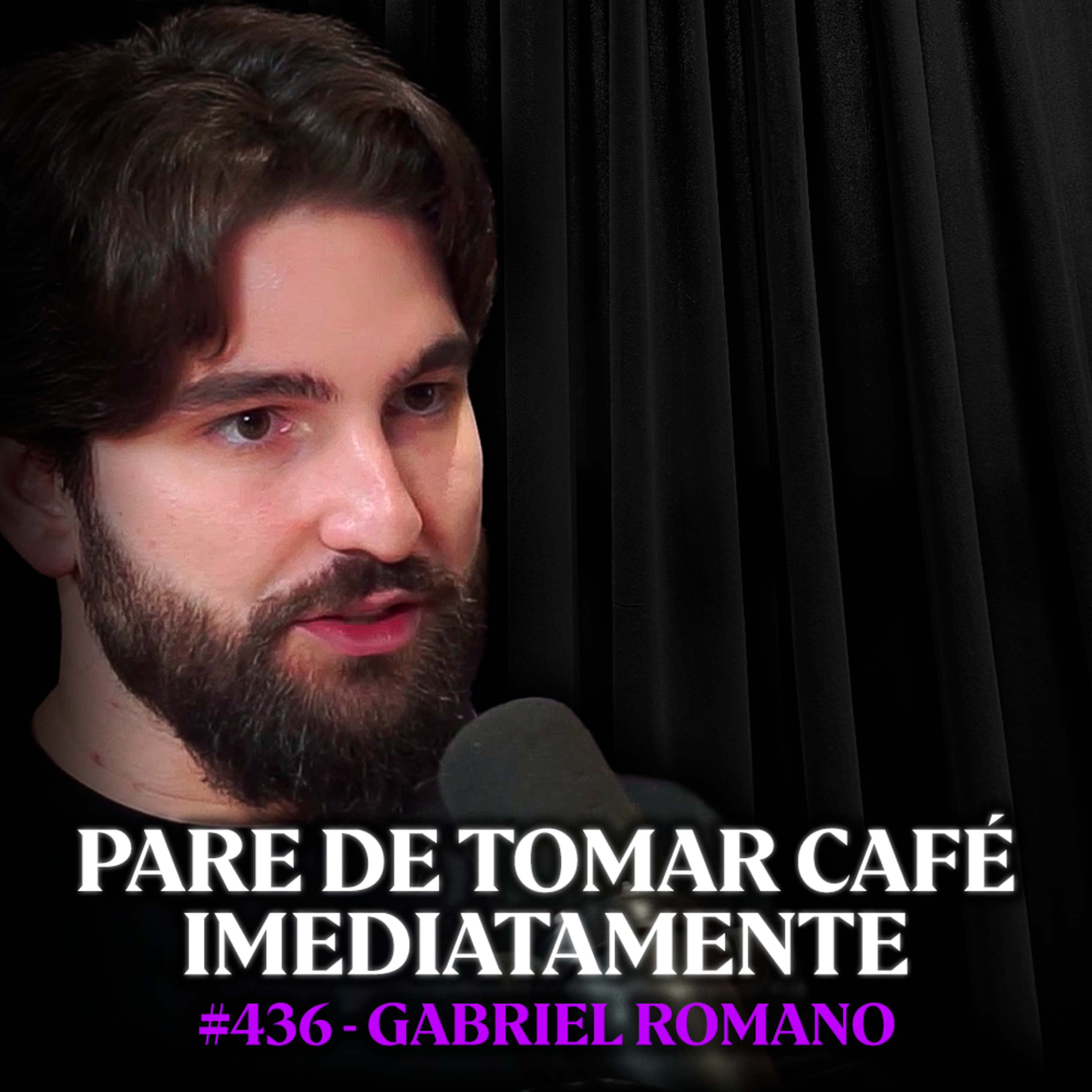O Perigo Invisível da CAFEÍNA: Como Ela Afeta Seu Cérebro - Gabriel Romano | Lutz Podcast #436