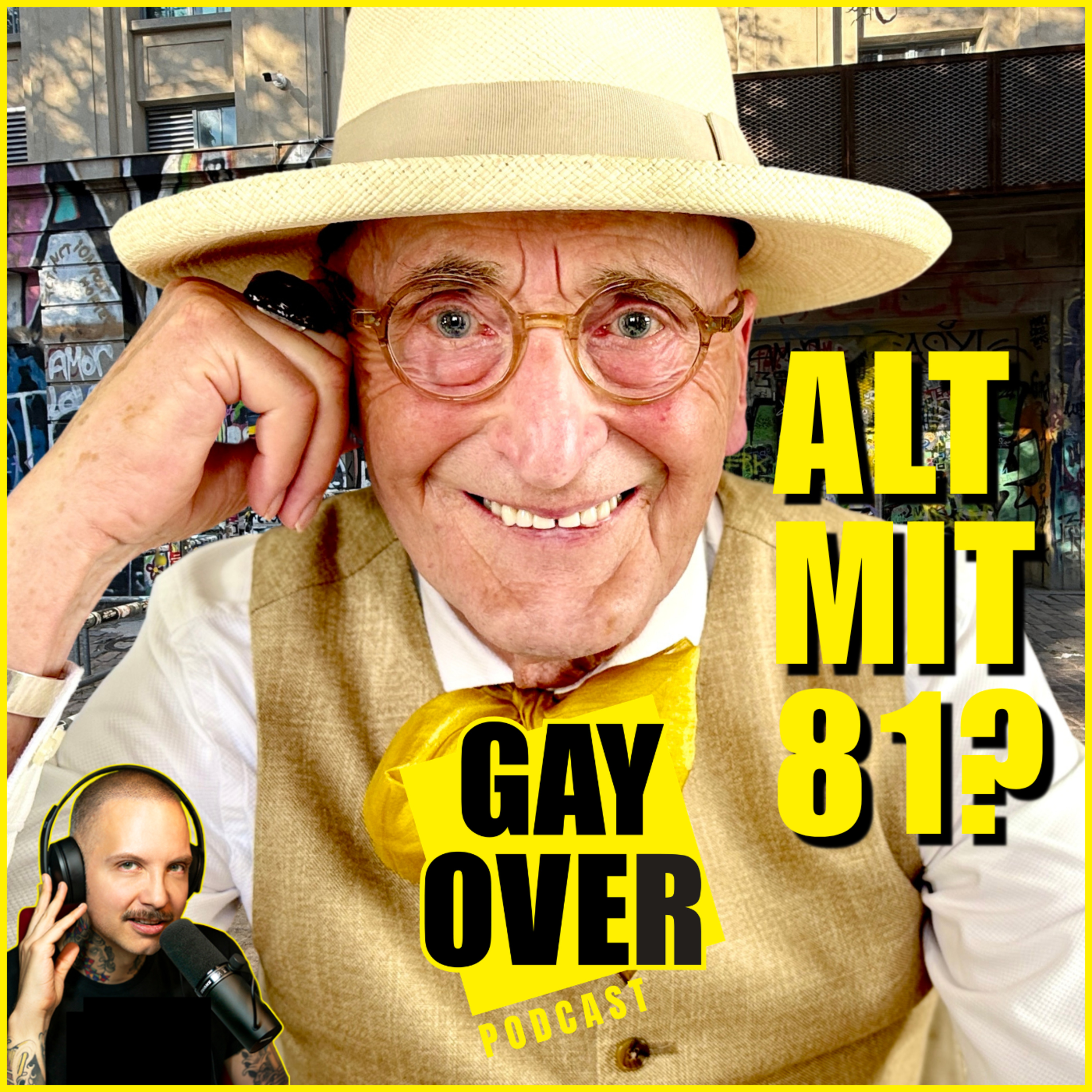 S14E12 Mit 81 rein ins Berghain? Günther Krabbenhöft über sein Lebensglück | GAY OVER