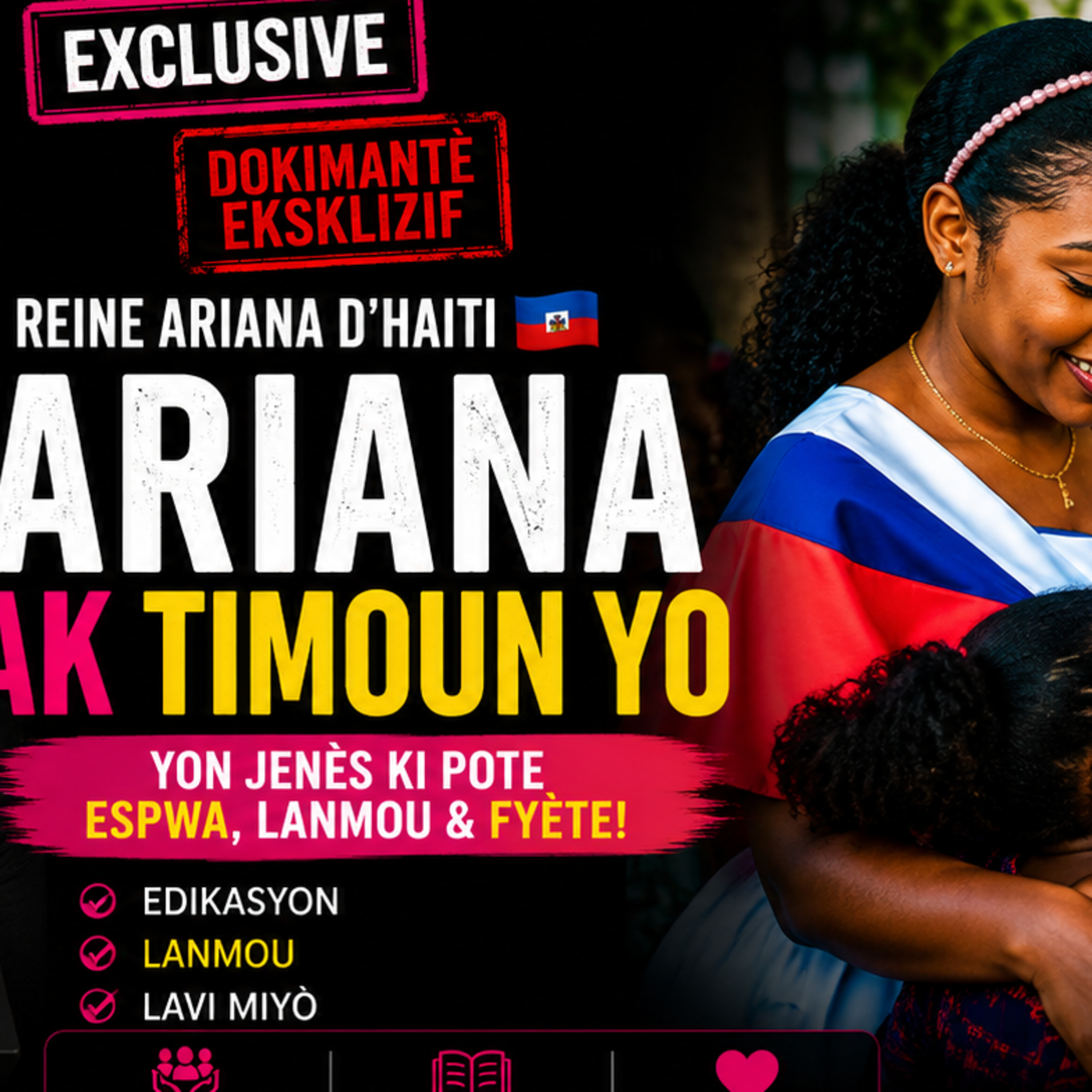 EXCLUSIVE | ARIANA AK TIMOUN YO 👧🏾❤️🇭🇹 episode artwork