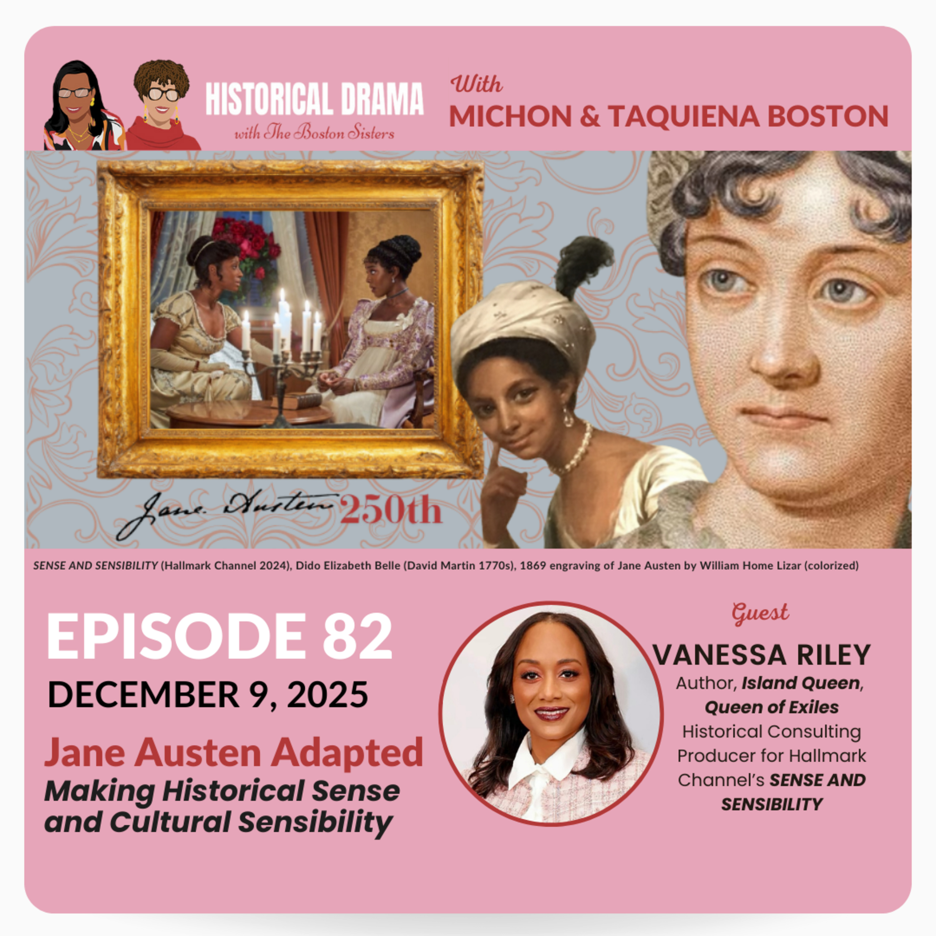 JANE AUSTEN ADAPTED: Making Historical Sense and Cultural Sensibility (Ep. 82) episode artwork