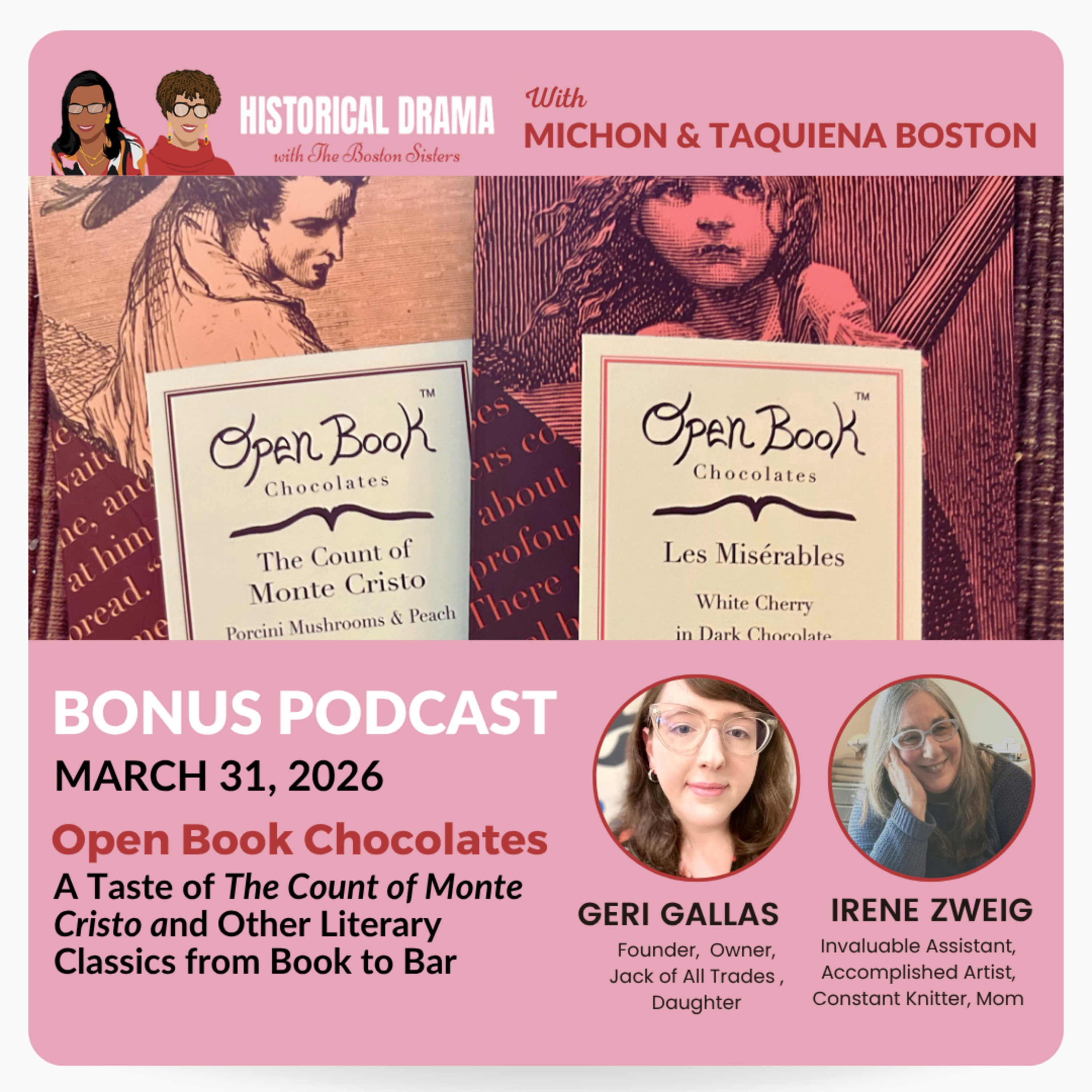 Open Book Chocolates: A Taste of "The Count of Monte Cristo" and Other Literary Classics (Bonus Ep. 10) episode artwork