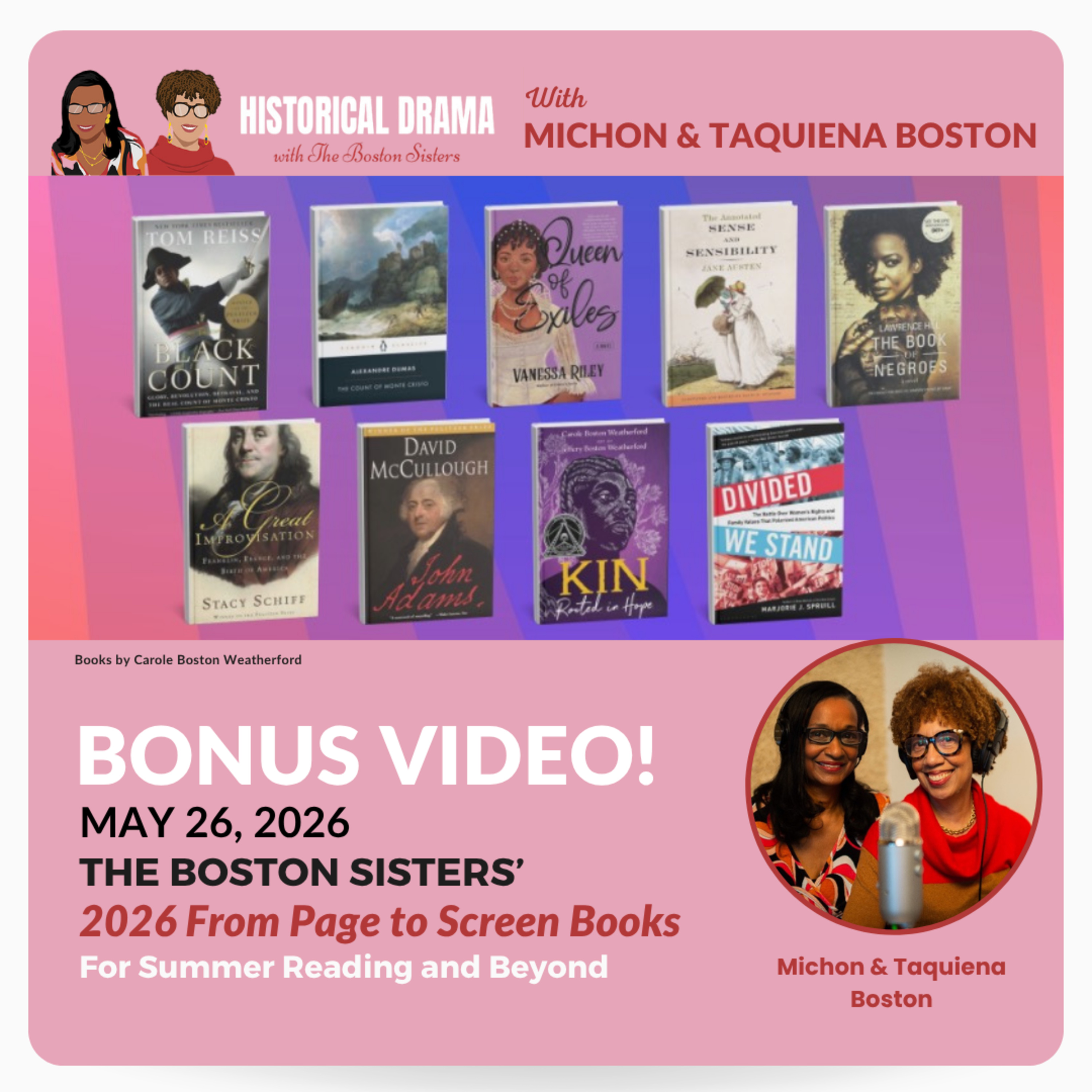 Bonus Video! 2026 From Page to Screen Books episode artwork