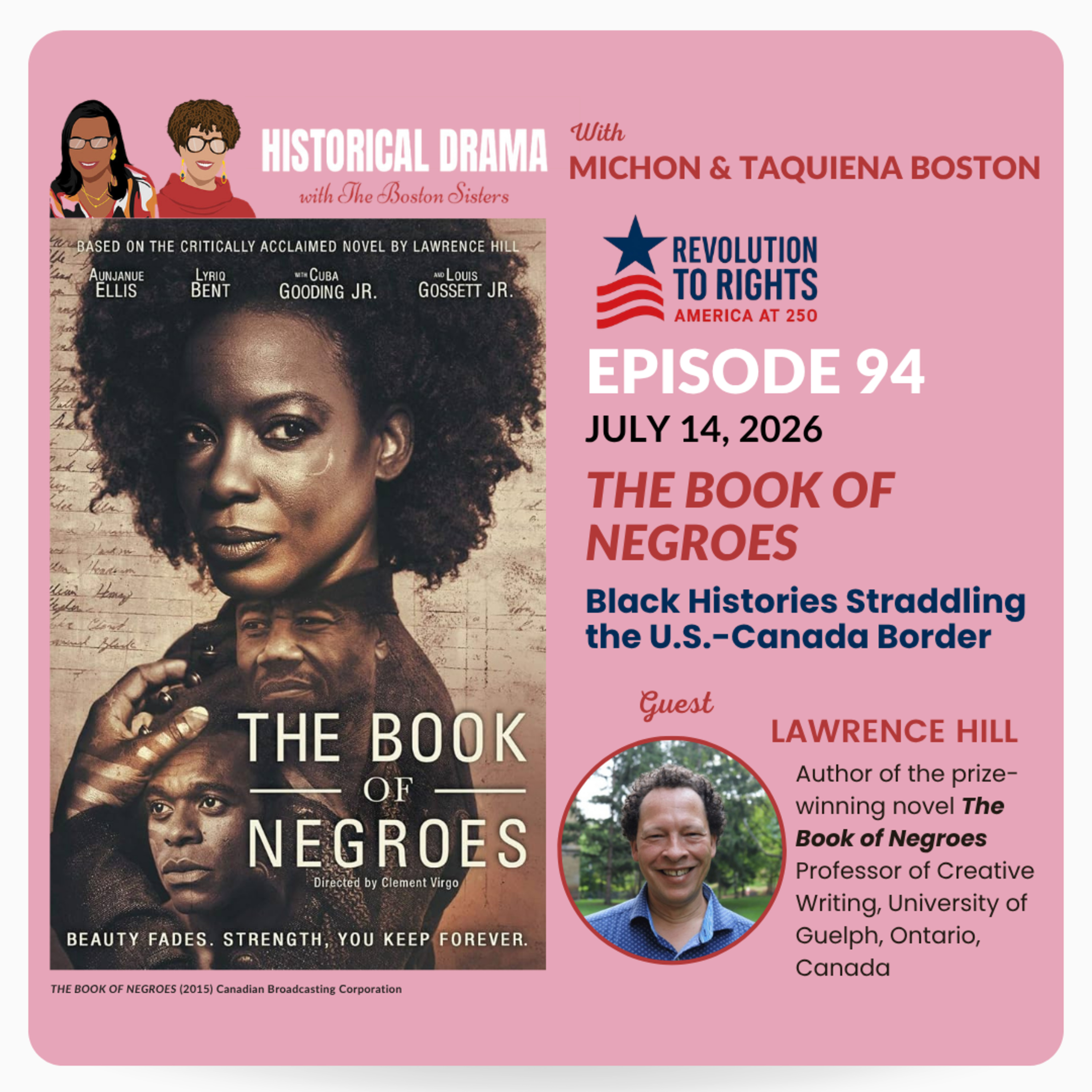 THE BOOK OF NEGROES: Black Histories Straddling the U.S.-Canada Border (Ep. 94) episode artwork