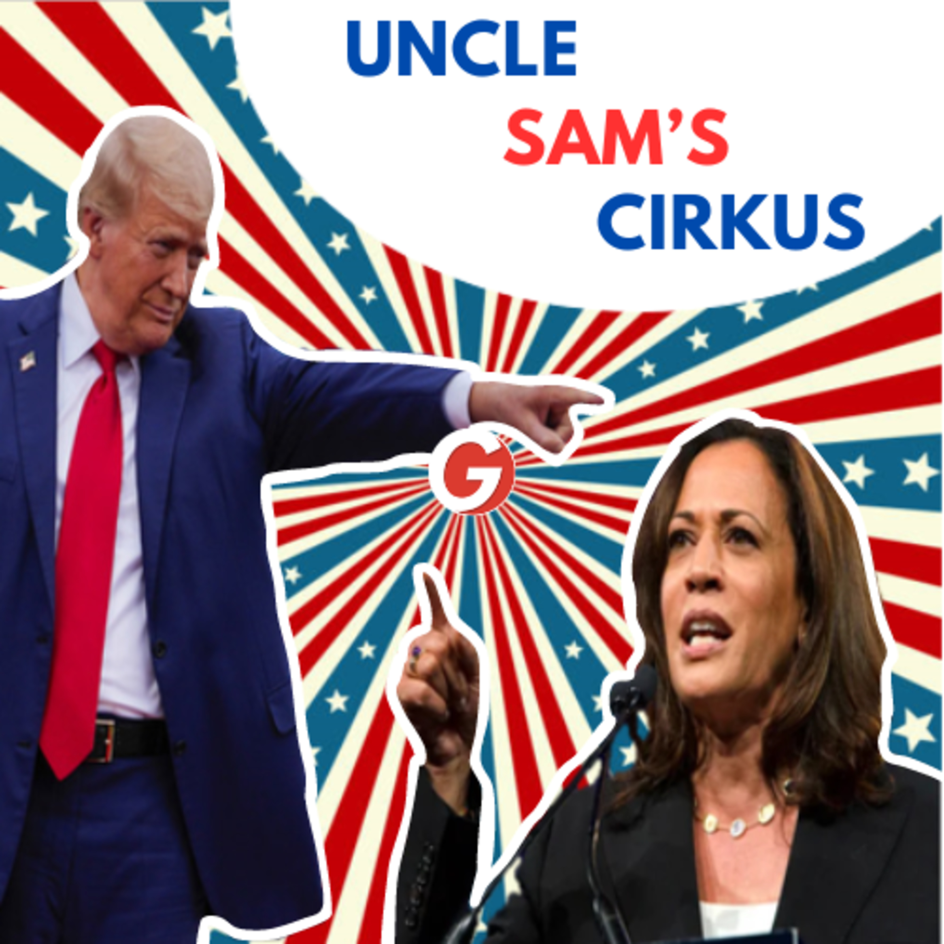 UNCLE SAM'S CIRKUS: Dugfriske meningsmålinger, The 13 Keys to The White House og ny Trump film episode artwork