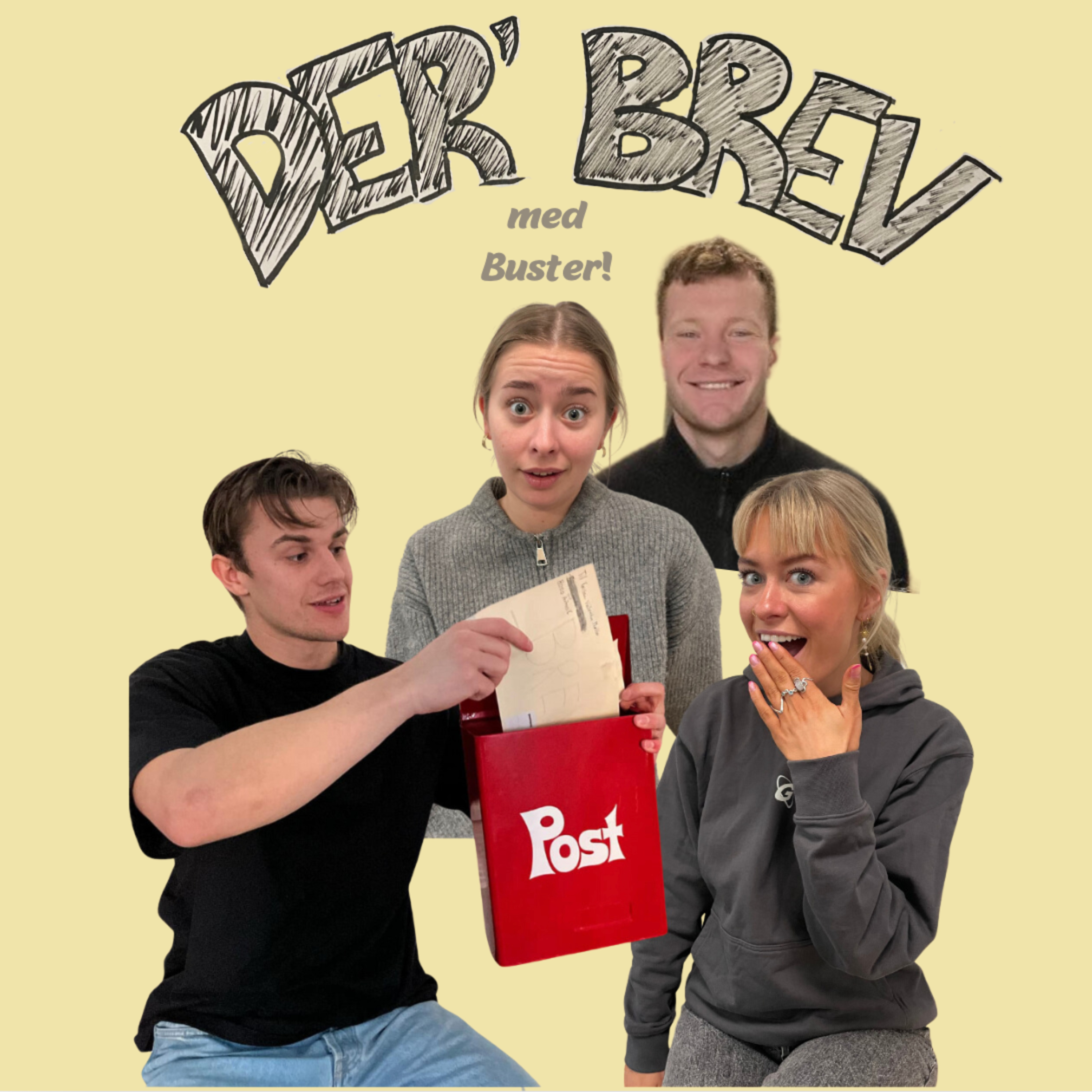 Der´ Brev #5 - Kontroversiel svigerfamilie, ghosting, dates med kollegaer og lavt selvværd episode artwork
