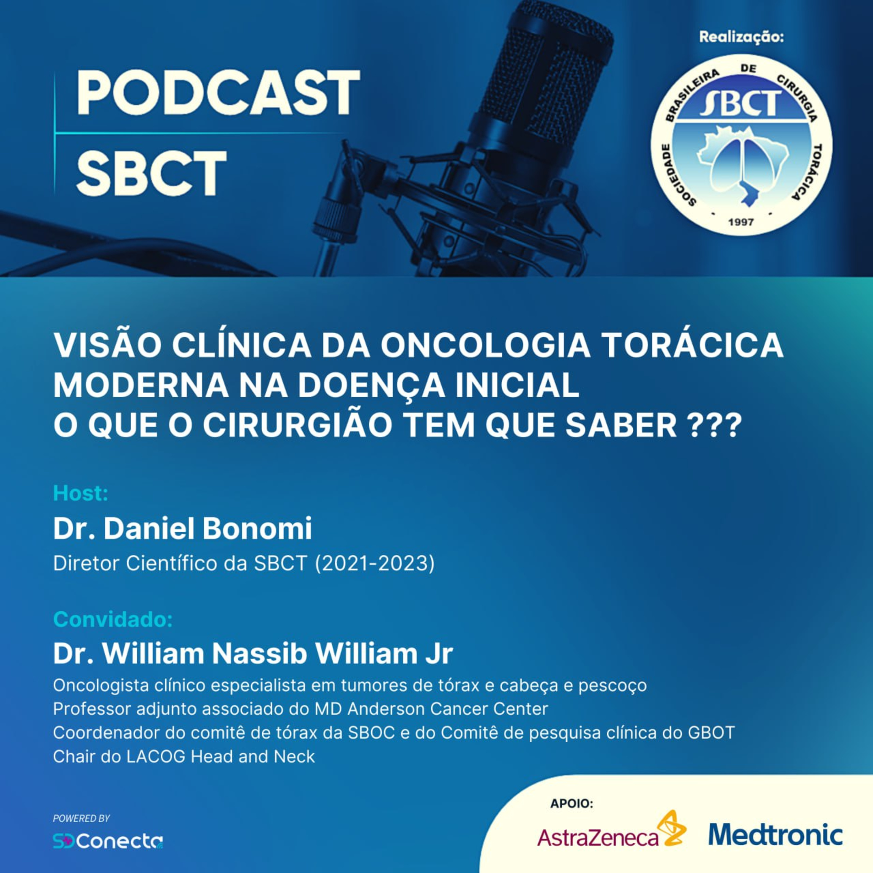 Podcast Sociedade Brasileira de Cirurgia Torácica