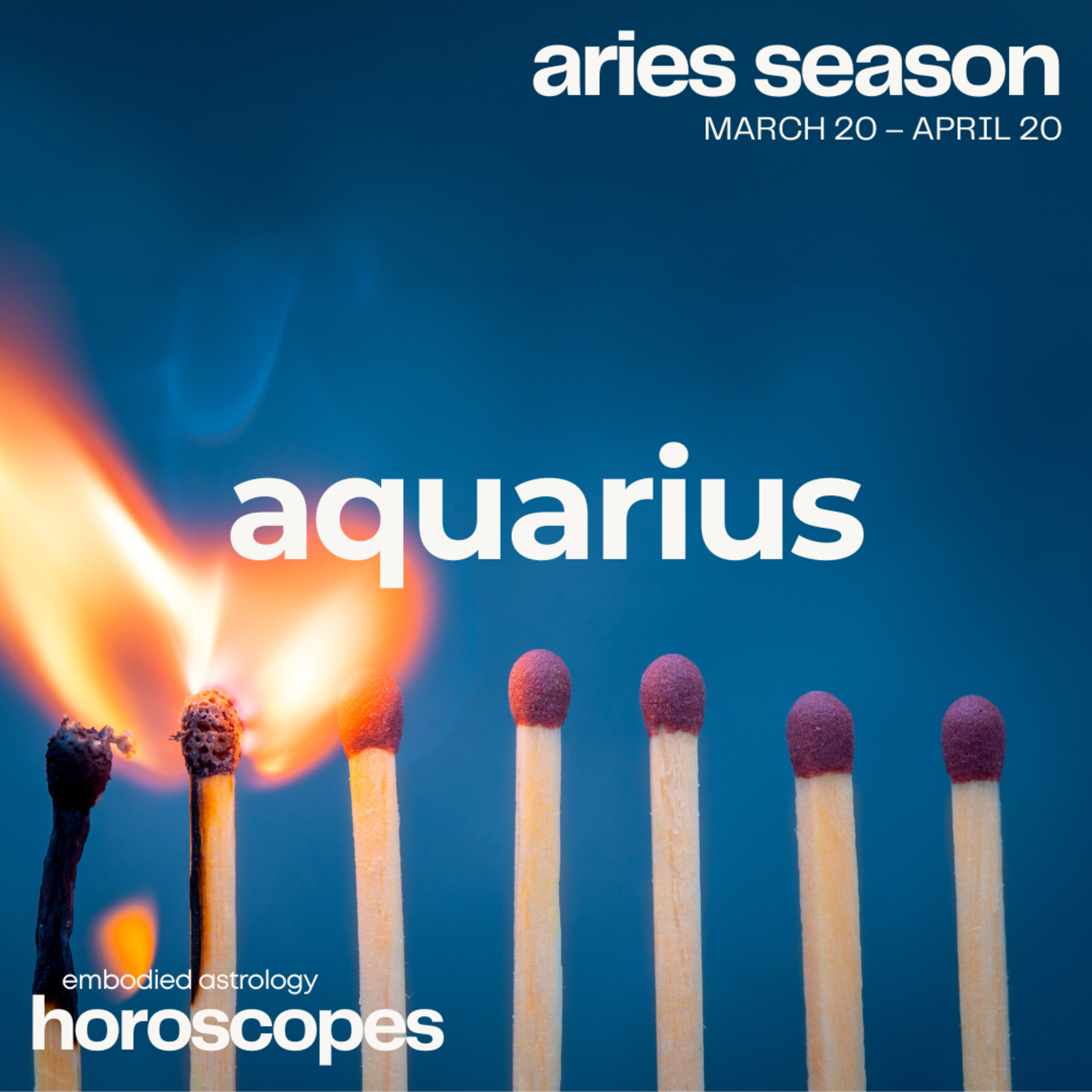 ♒ AQUARIUS ♒ “Watch Your Mind” - ARIES SEASON 2026 MONTHLY HOROSCOPE