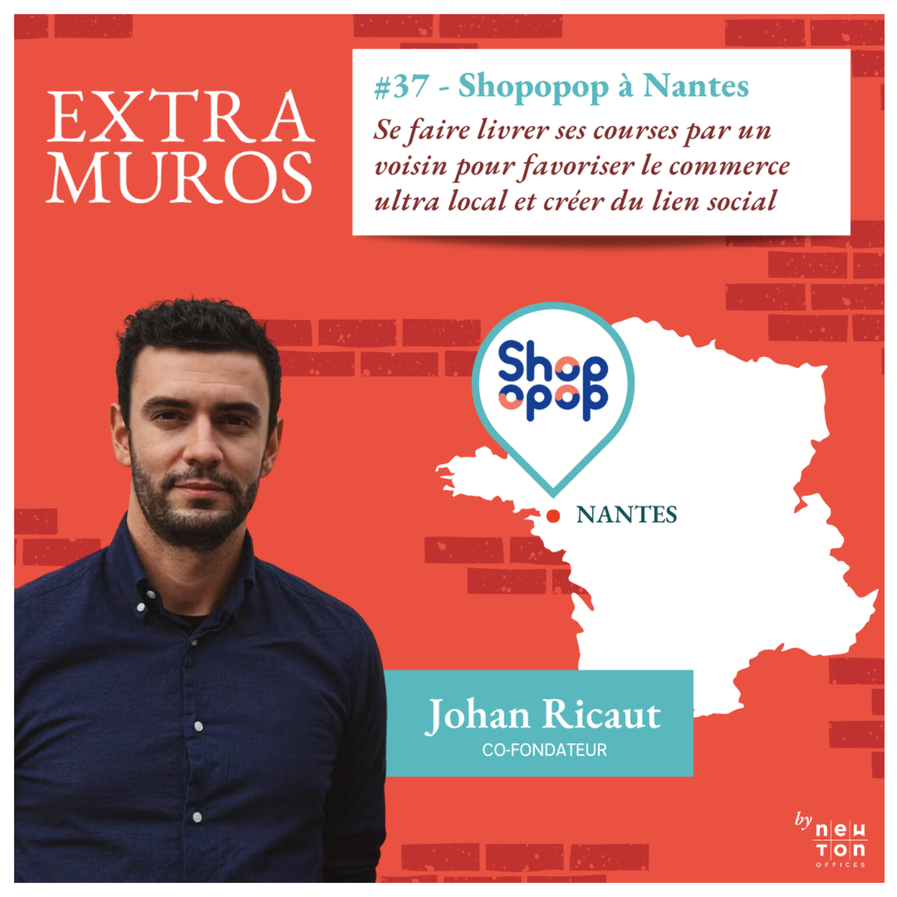 [EXTRAIT] #37 - Shopopop à Nantes - Livrer en 2h sur tout le territoire tout en faisant vivre le commerce local episode artwork