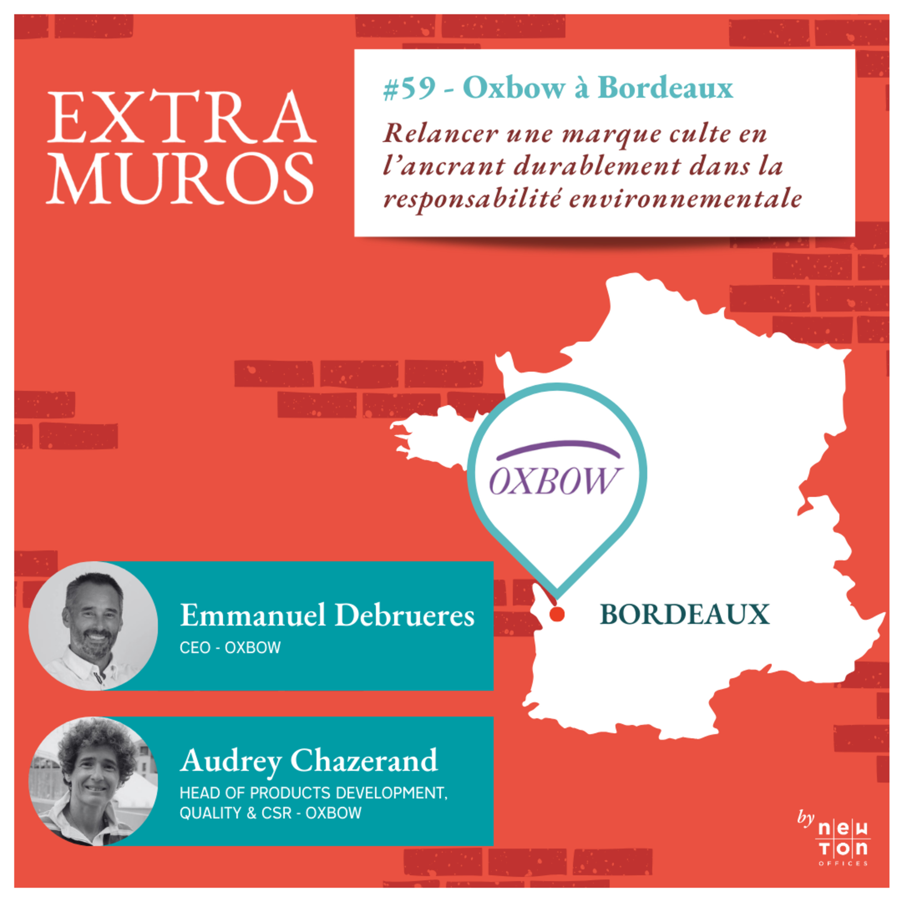 #59 Oxbow à Bordeaux - Relancer une marque culte en l’ancrant durablement dans la responsabilité environnementale  episode artwork