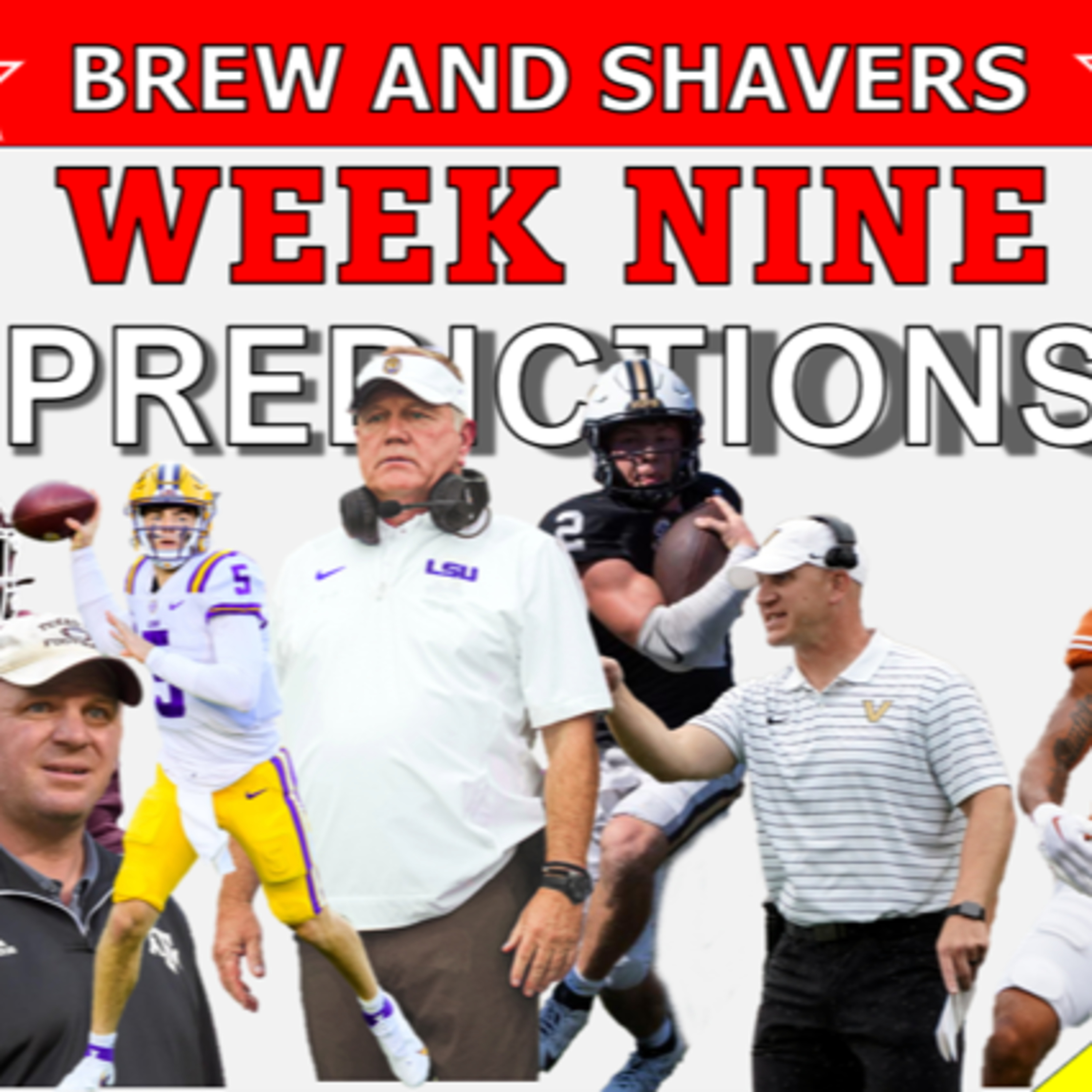 SEC Football Week 9 Predictions episode artwork