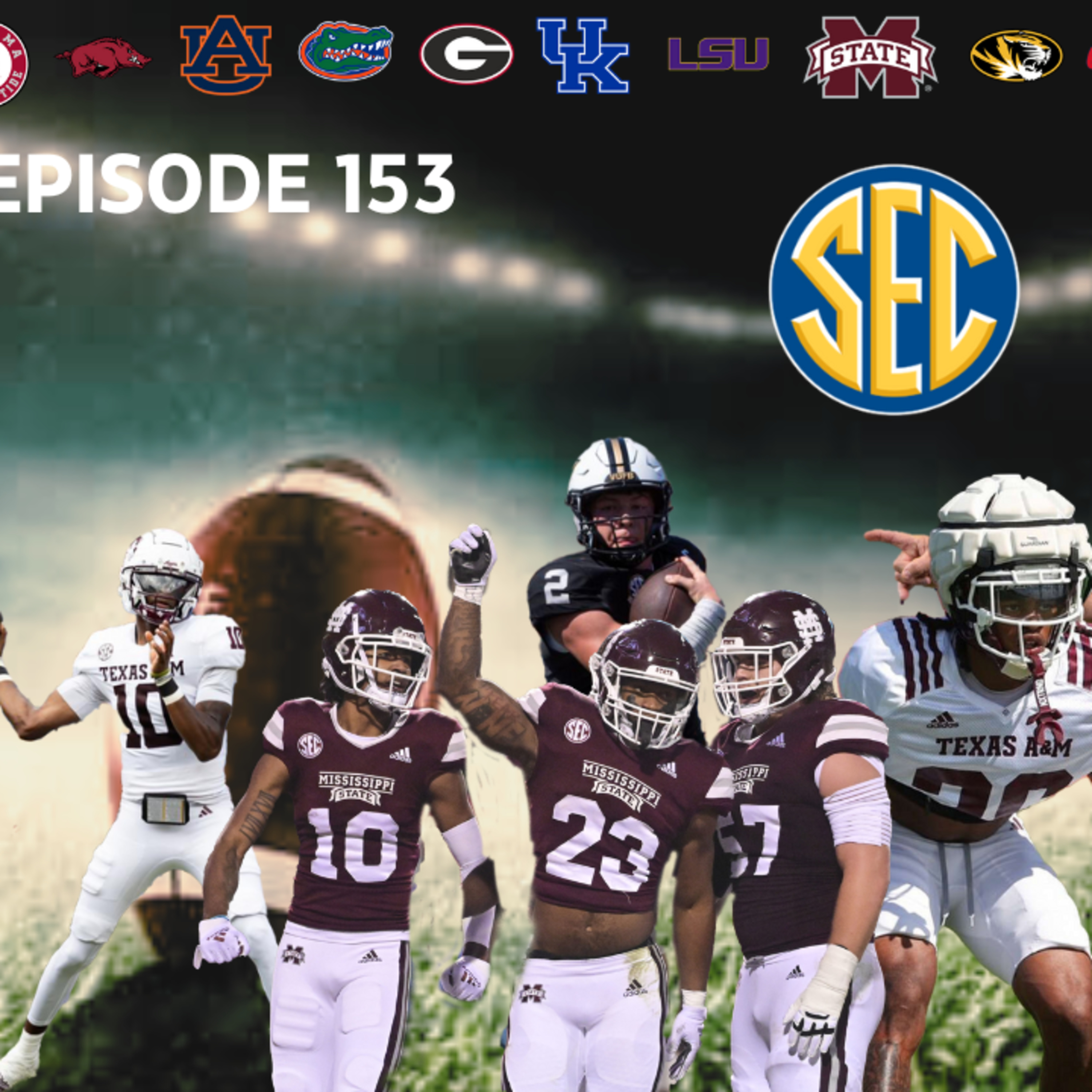 Aggies Seize First Place. Hogs Offense is Rolling. Time for a DC Change at Mississippi State? episode artwork