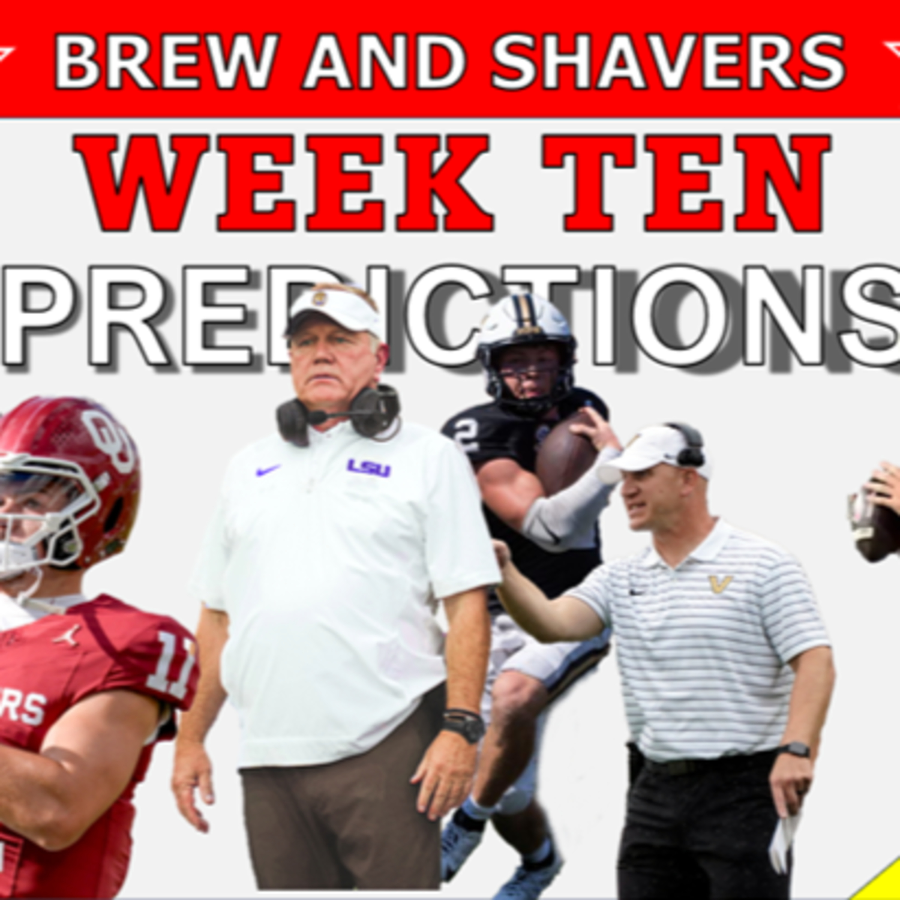 SEC Football Week 10 Predictions episode artwork