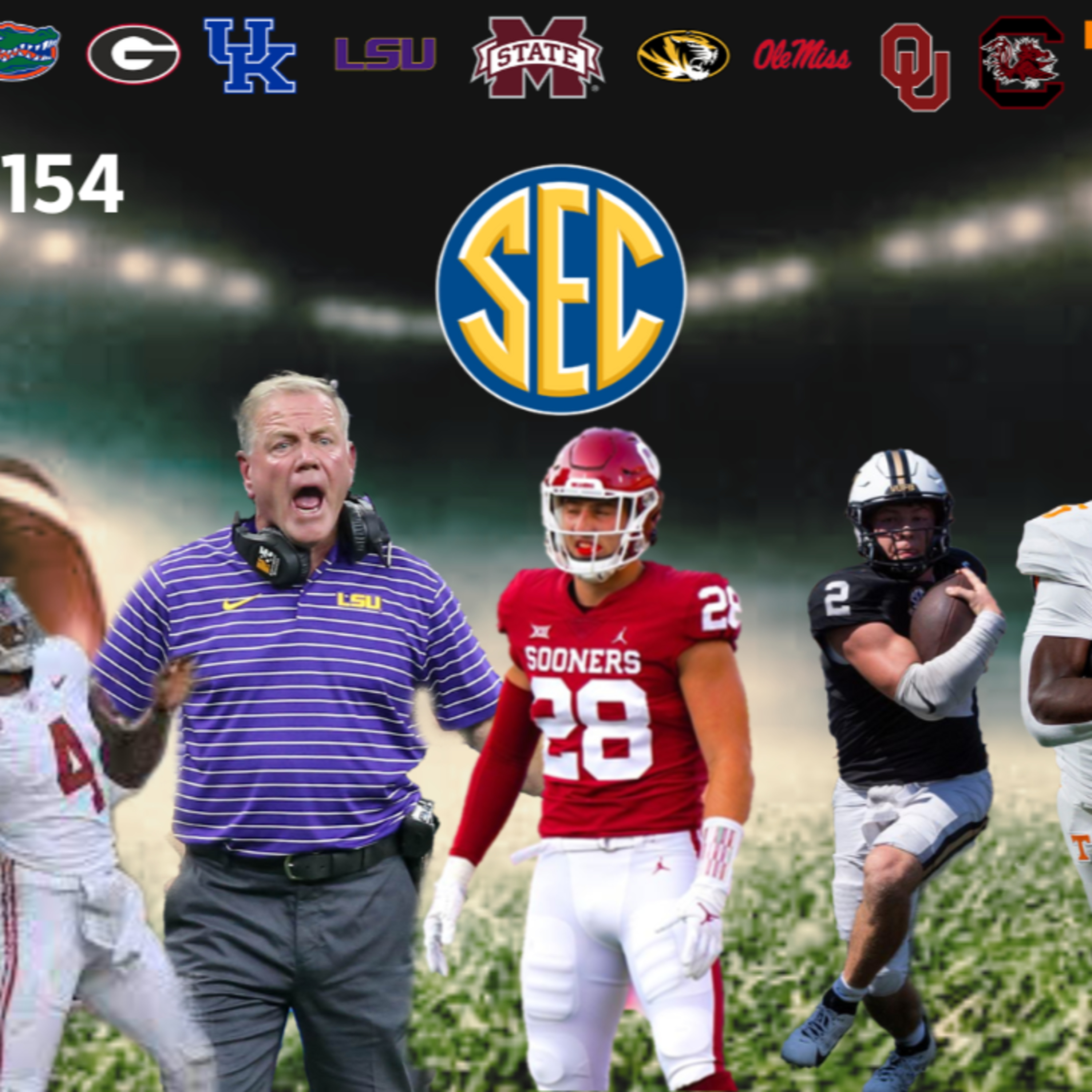 The Dores are Bowl Eligible. The Vols have a Balanced Attack. Sooners are Looking for the Upset. It's LSU-Bama Week! episode artwork
