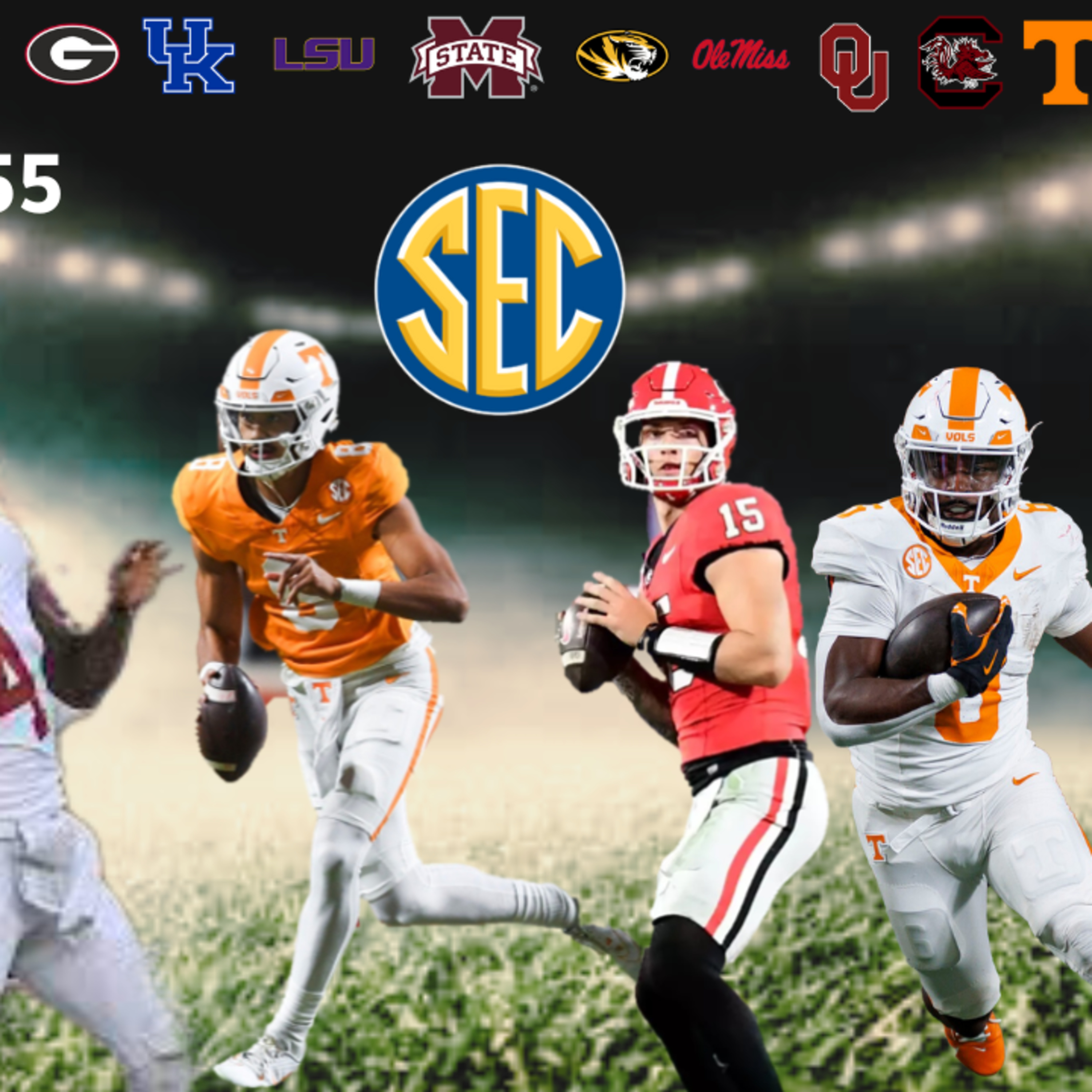 SEC Title Up for Grabs. The Tide Rolls over the Tigers. Vols and Dawgs Set to Clash. episode artwork