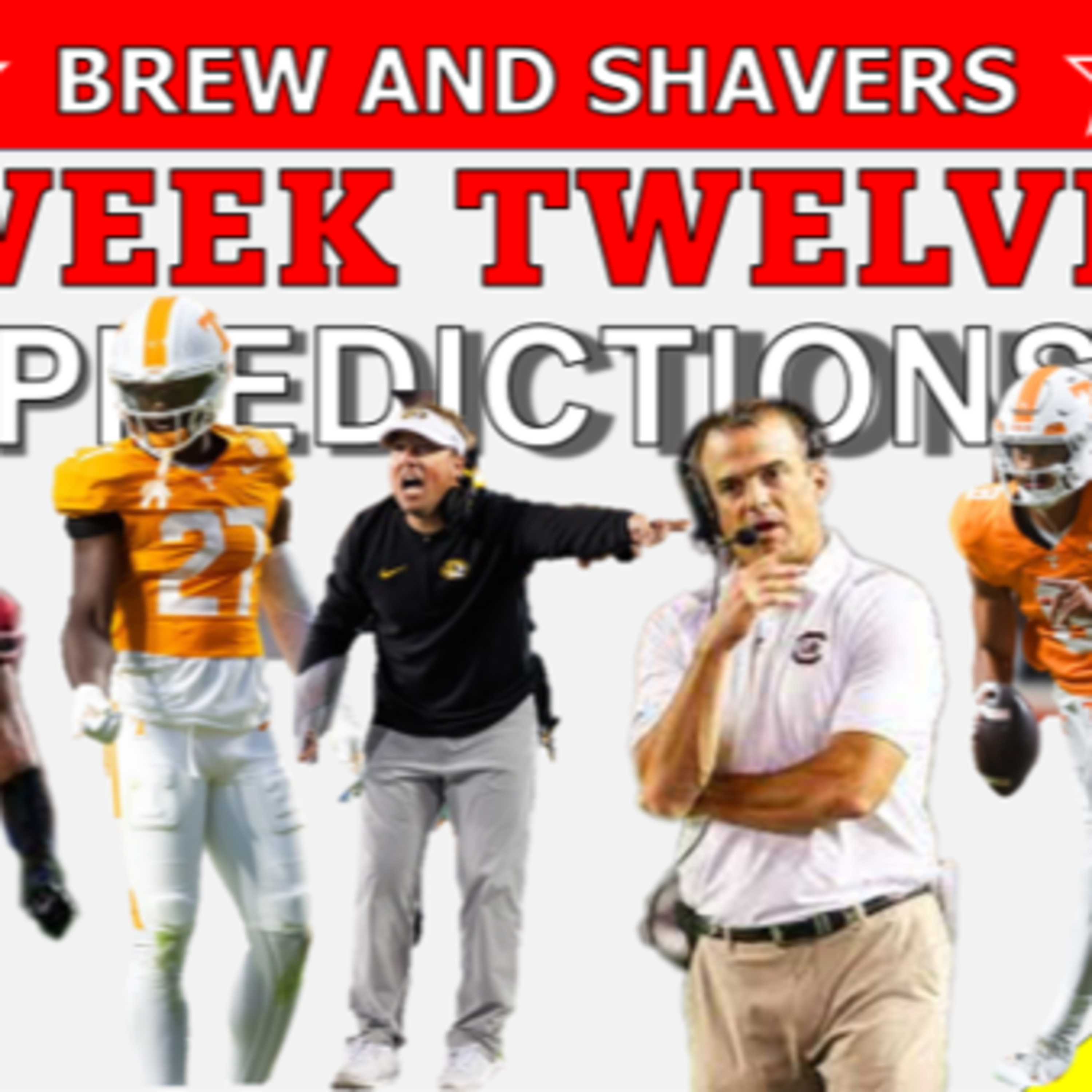 SEC Football Week 12 Predictions episode artwork