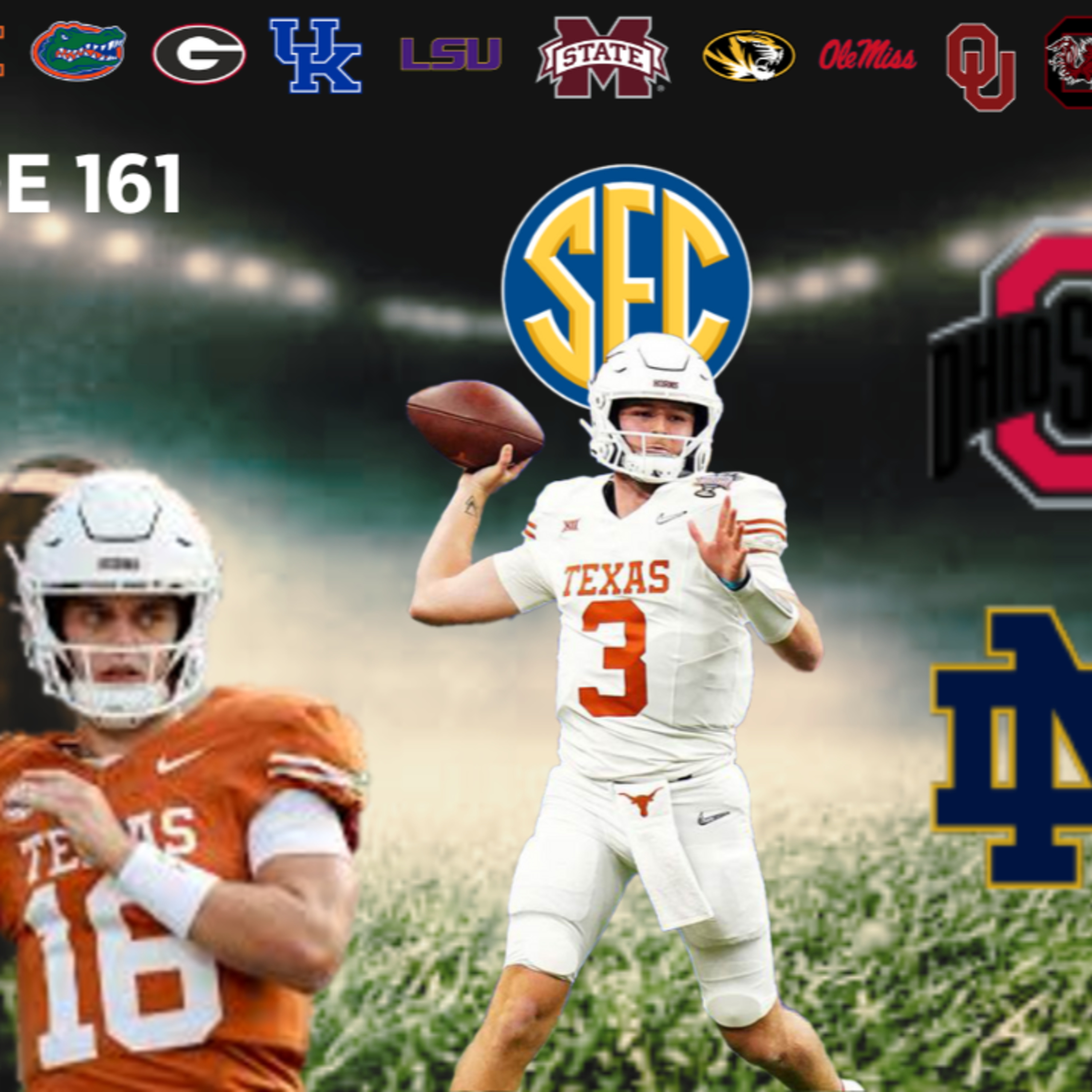 An SEC-Less Championship. NIL. Portal. SEC Reps in College Football HOF. episode artwork