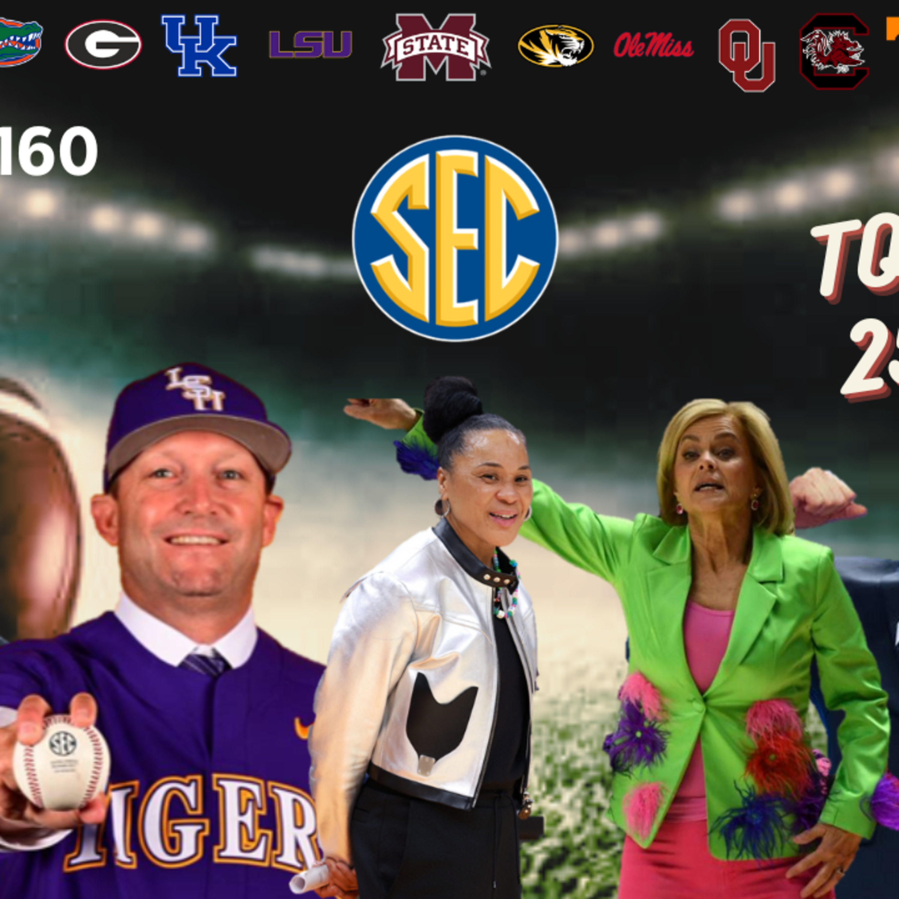 Odds to Win SEC Championship? You Bet (But We Don’t). Preseason Baseball Top 25. Too Early Top 25 Football. episode artwork