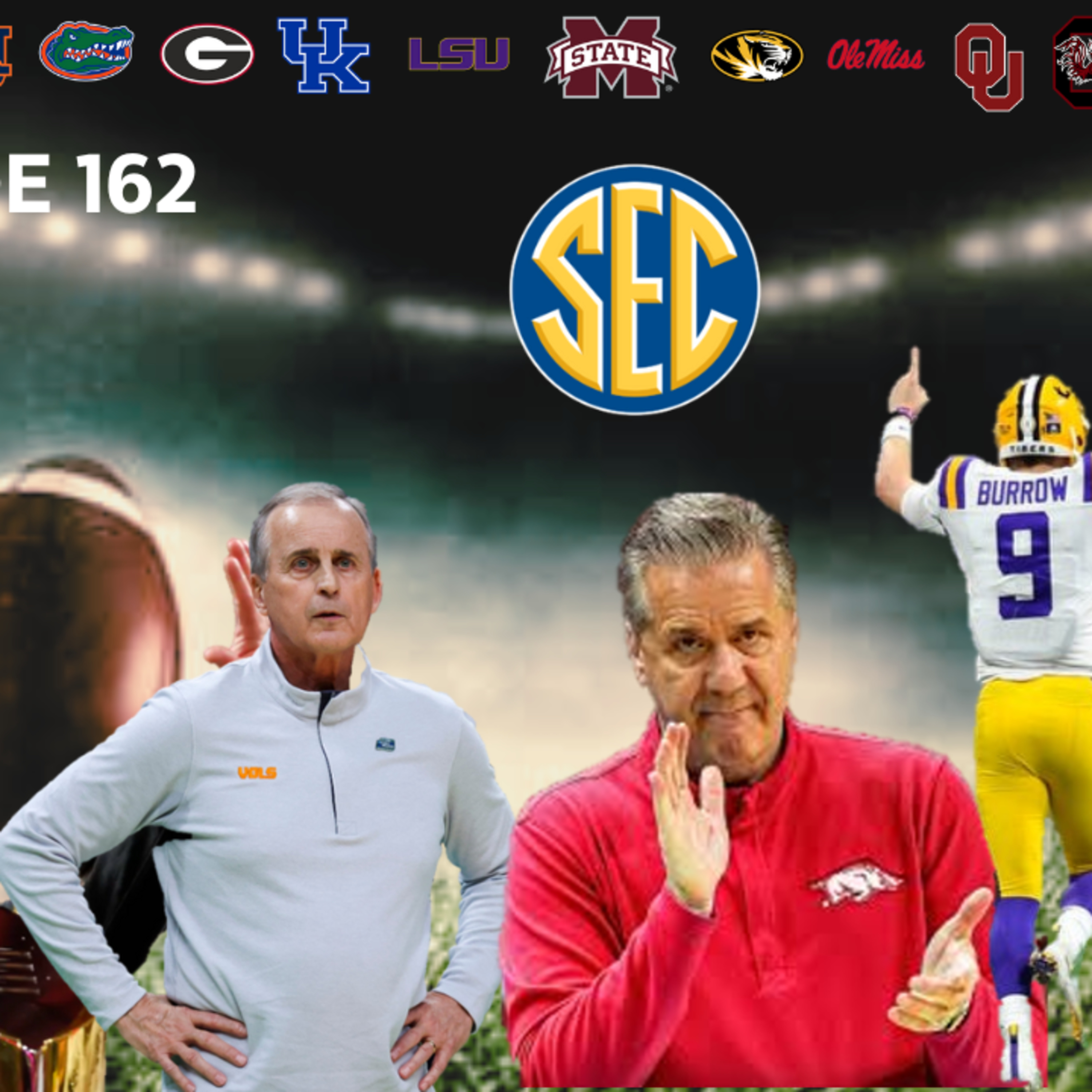 SEC Report Cards. Coach Cal’s Win in Lexington. Top CFB Champs Since 2014. episode artwork