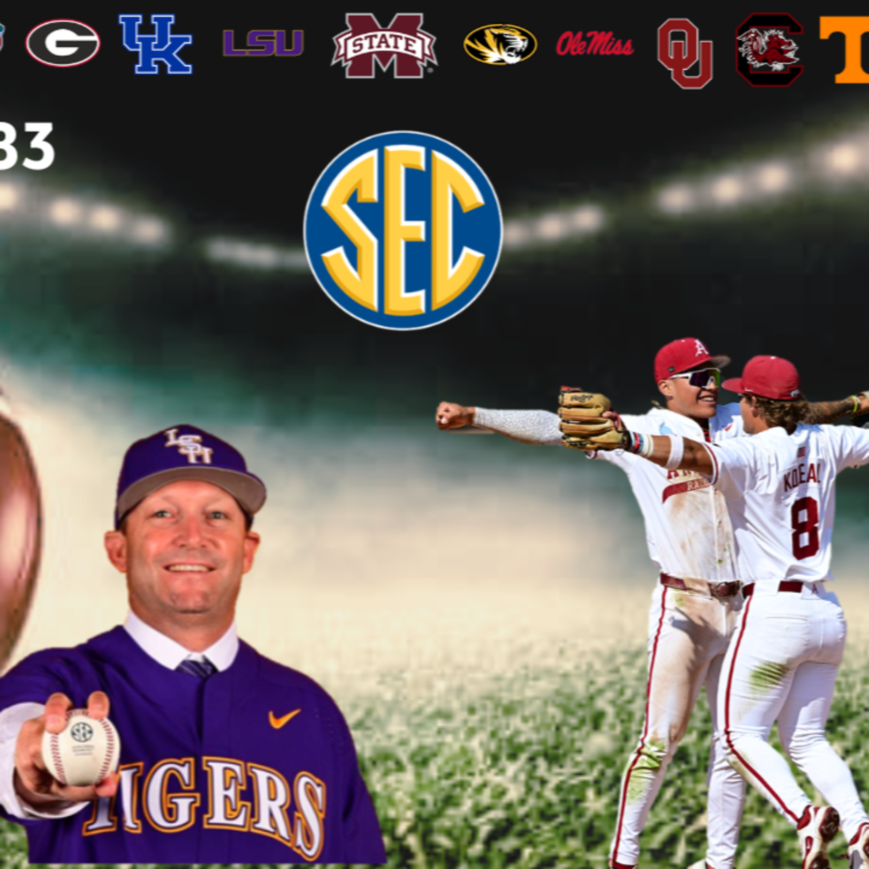 It’s Omaha Time! Texas Takes WCWS. Who has the Best Percentage Chance to SEC Football Championship? episode artwork