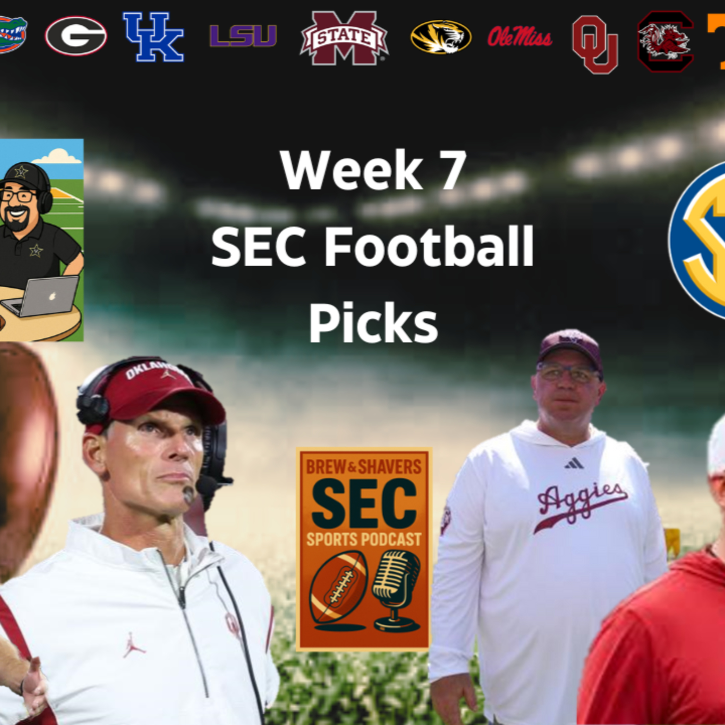 Week 7 SEC Football Picks episode artwork