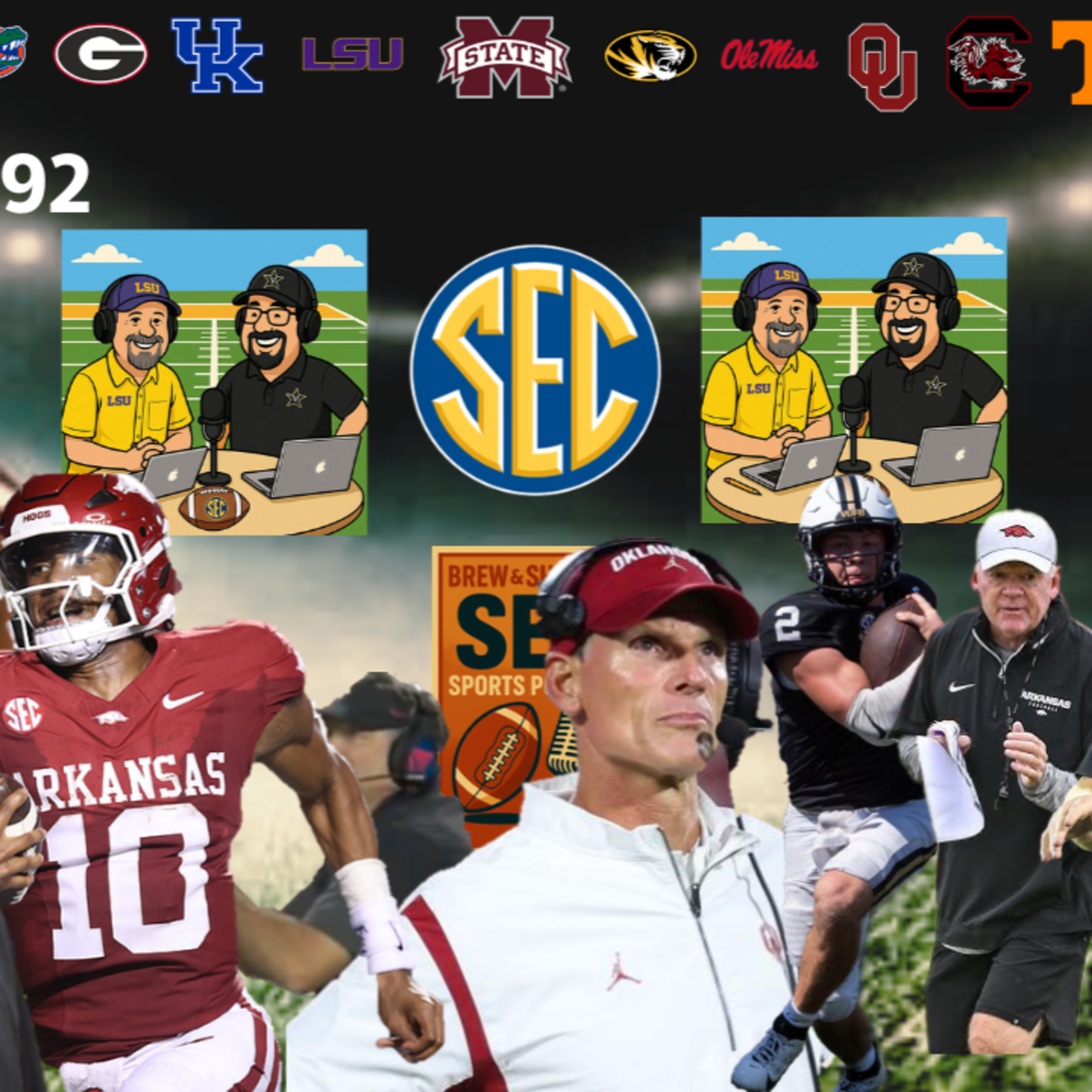 Vanderbilt Rises to New Heights. Alabama and Georgia Cruise. LSU Sputters. Look Out for the Aggies. episode artwork