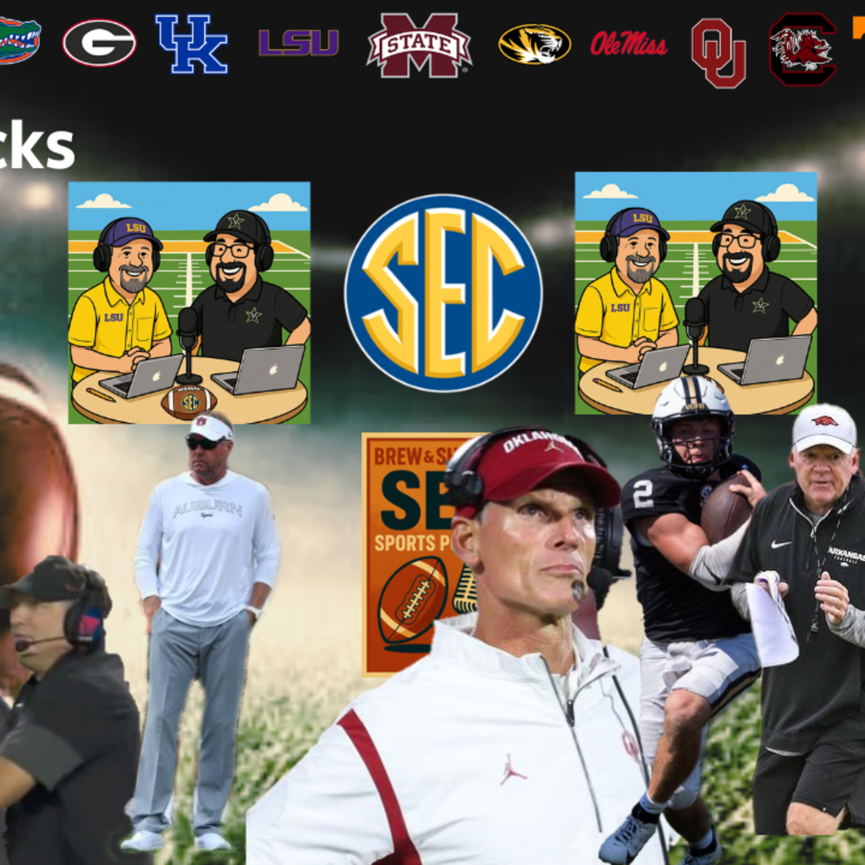 SEC Football Picks, Upsets, and Dominance - Week 9 episode artwork