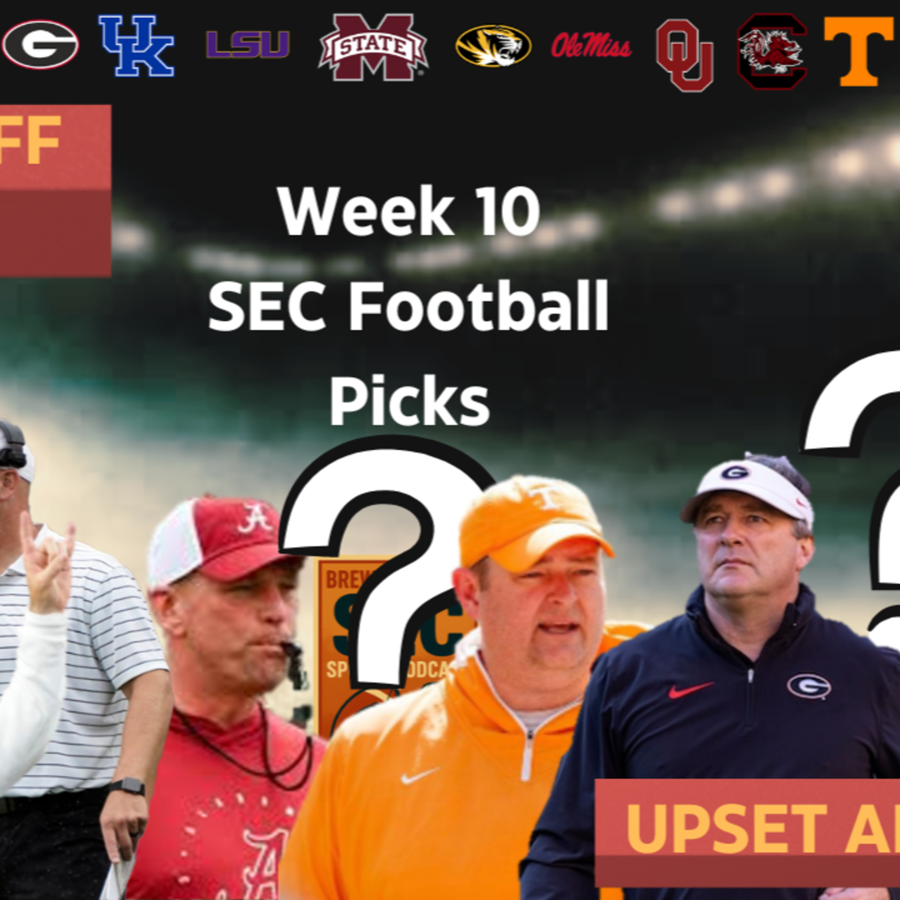 SEC Football Week 10 Winners and Upsets episode artwork