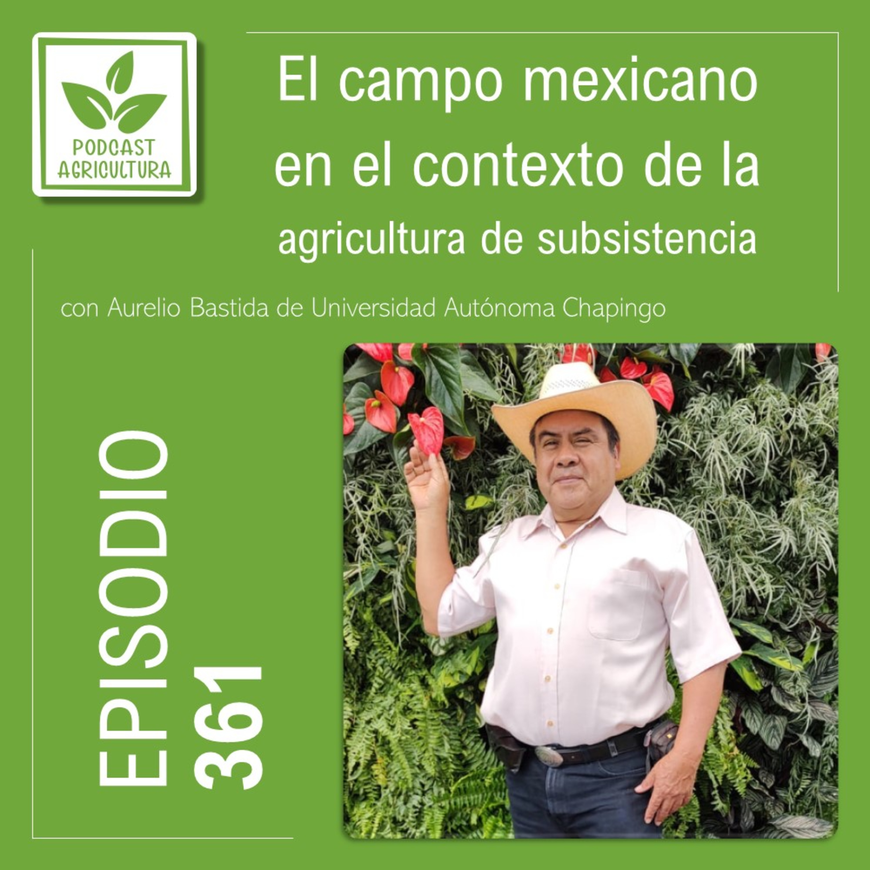 361 El campo mexicano en el contexto de la agricultura de subsistencia con Aurelio Bastida