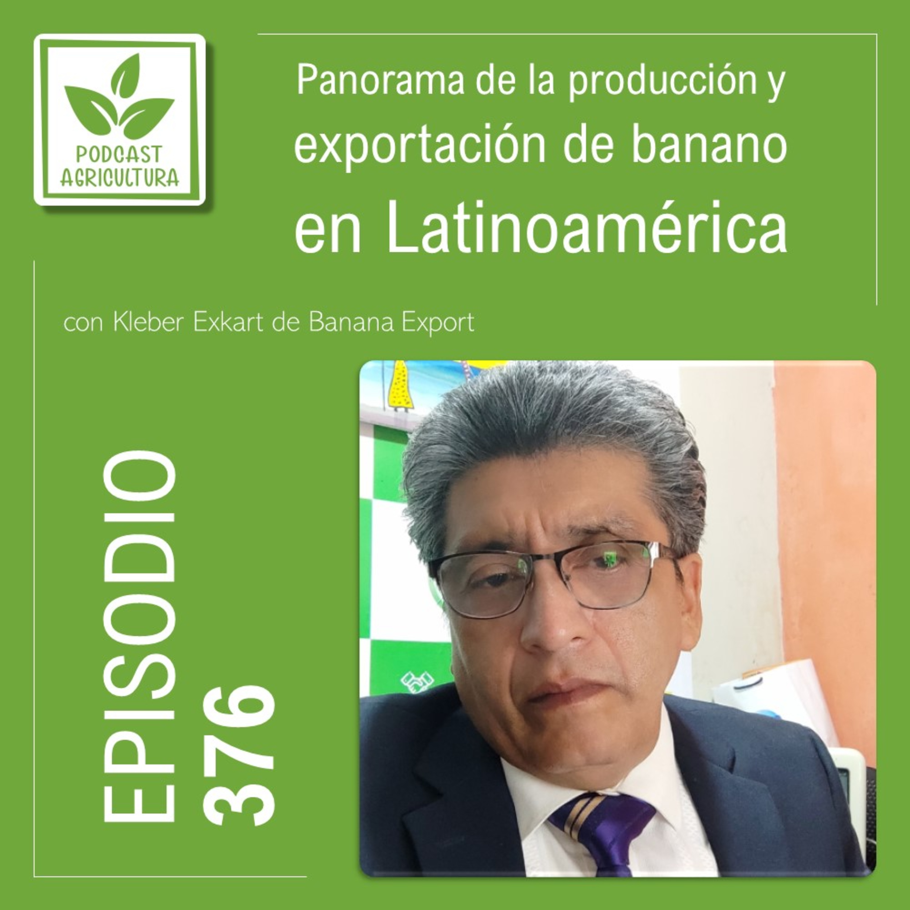 376 Panorama de la producción y exportación de banano en Latinoamérica con Klebert Exkart