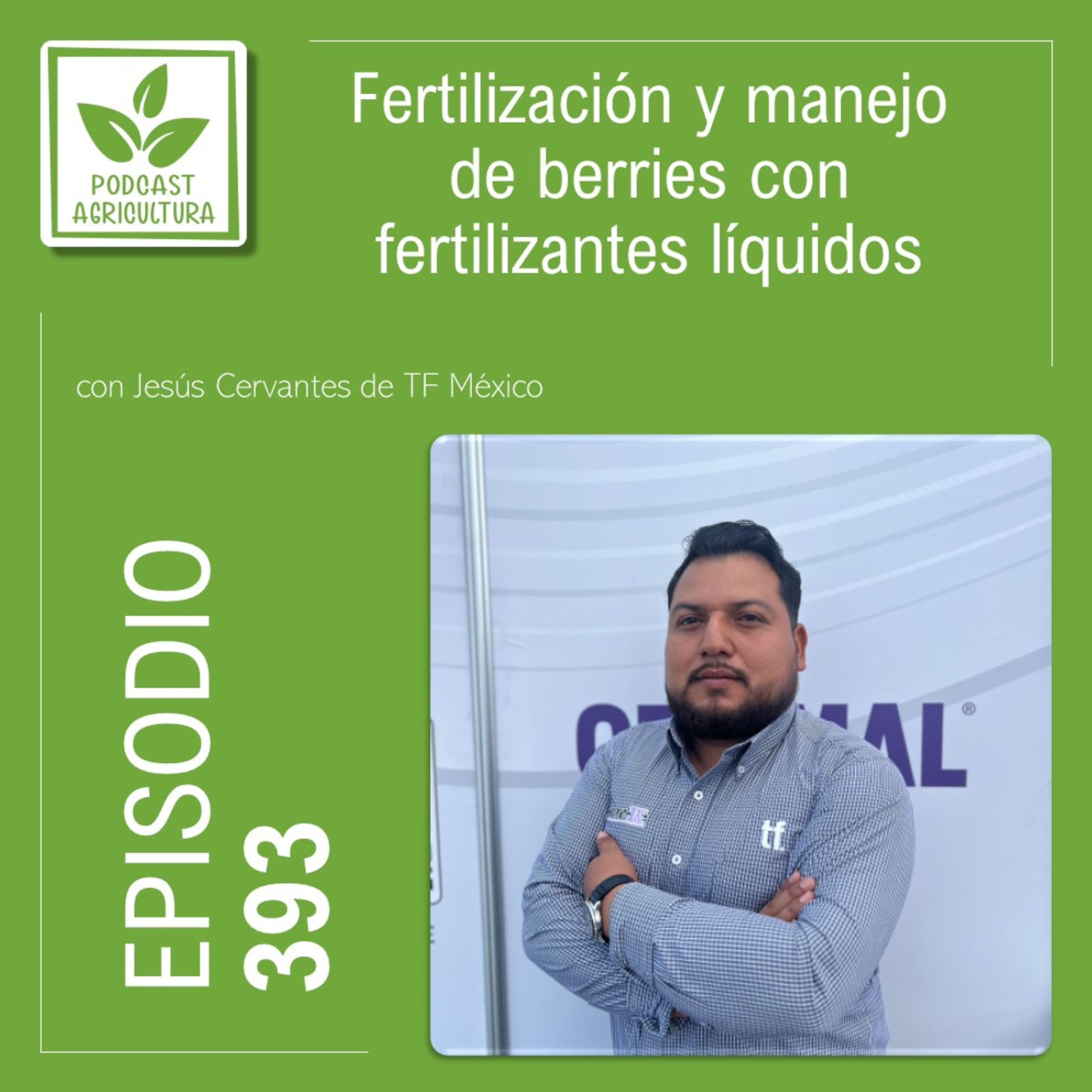 393 Fertilización y manejo de berries con fertilizantes líquidos con Jesús Cervantes