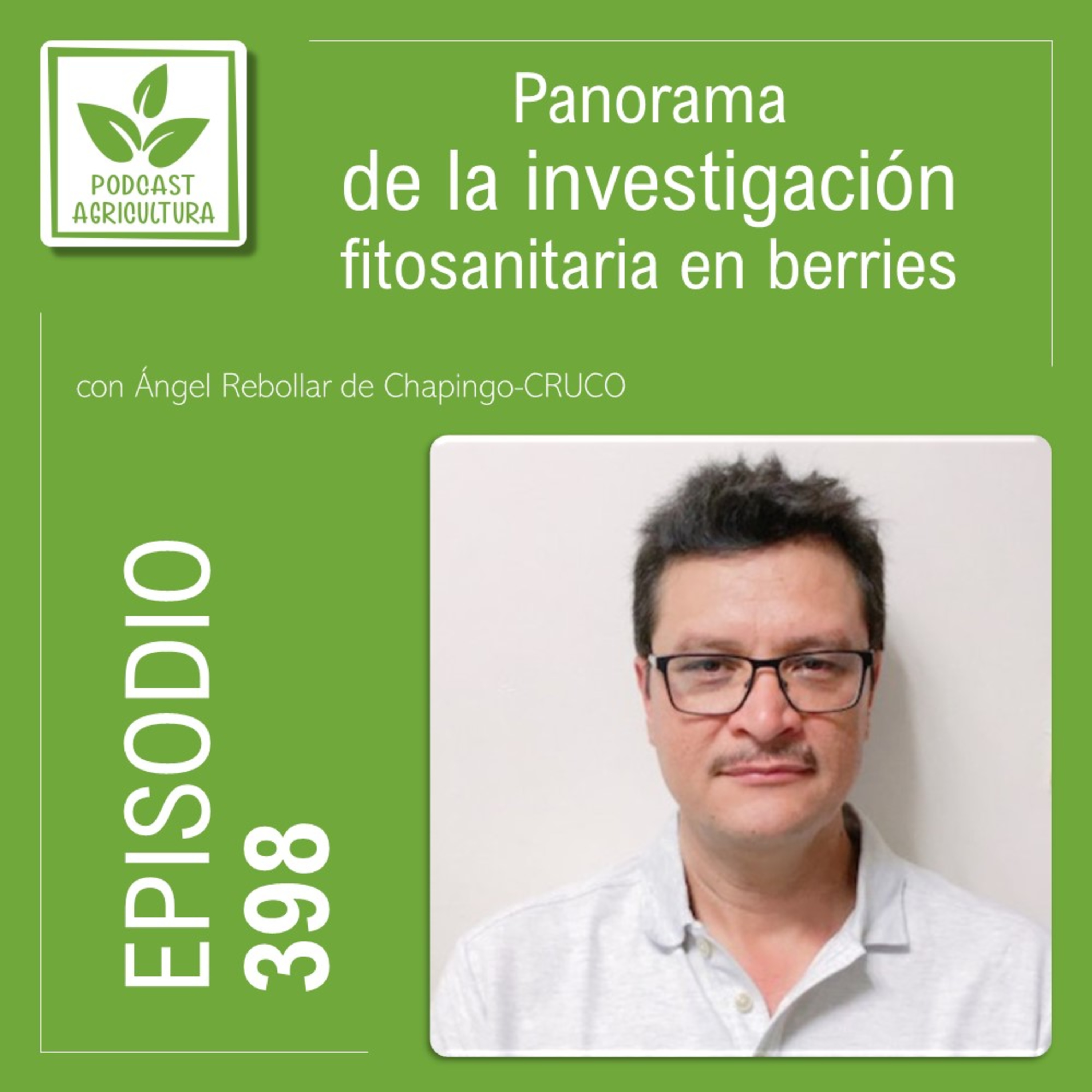 398 Panorama de la investigación fitosanitaria en berries con Ángel Rebollar