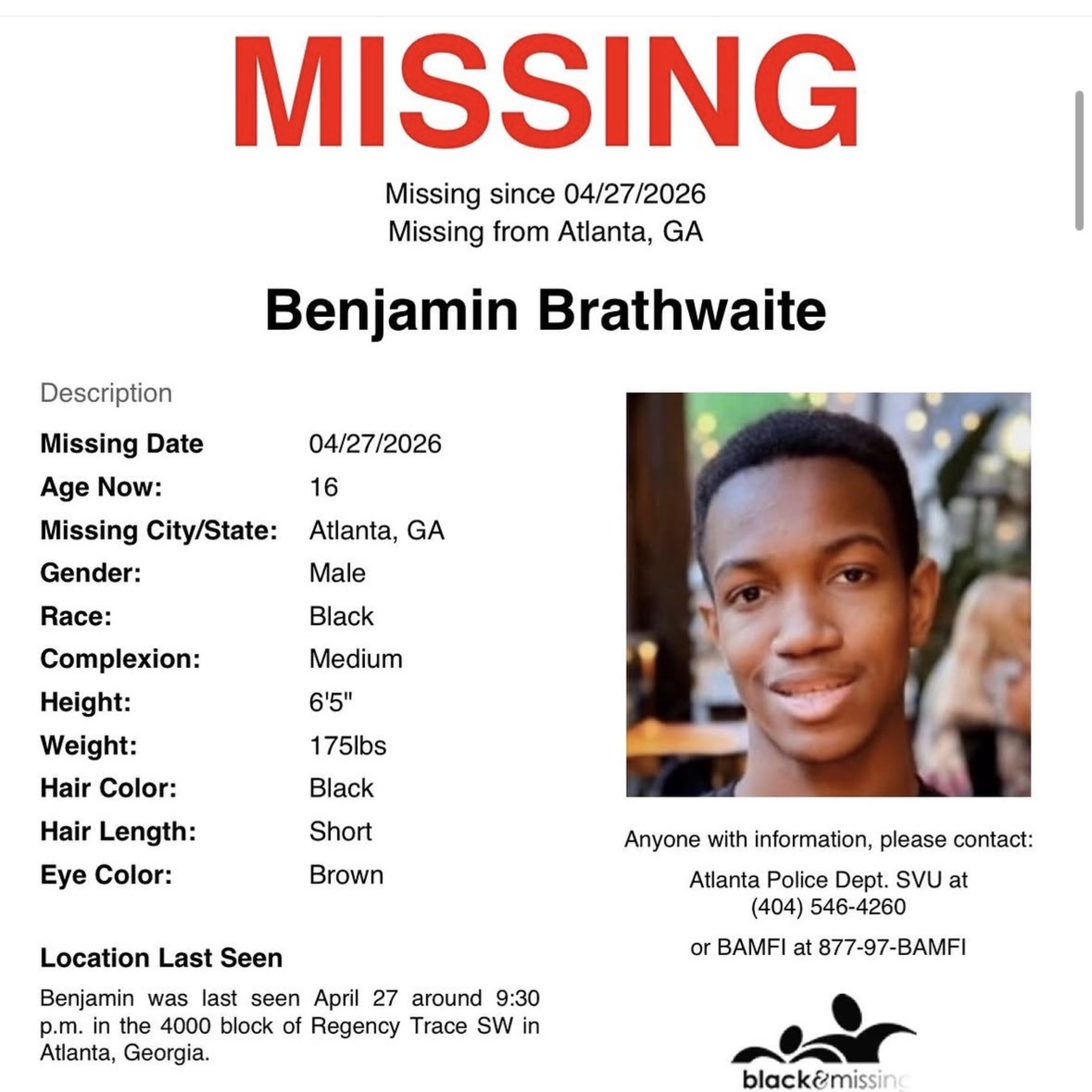 Benjamin Brathwaite Psychic Channeling (potential runaway)  episode artwork