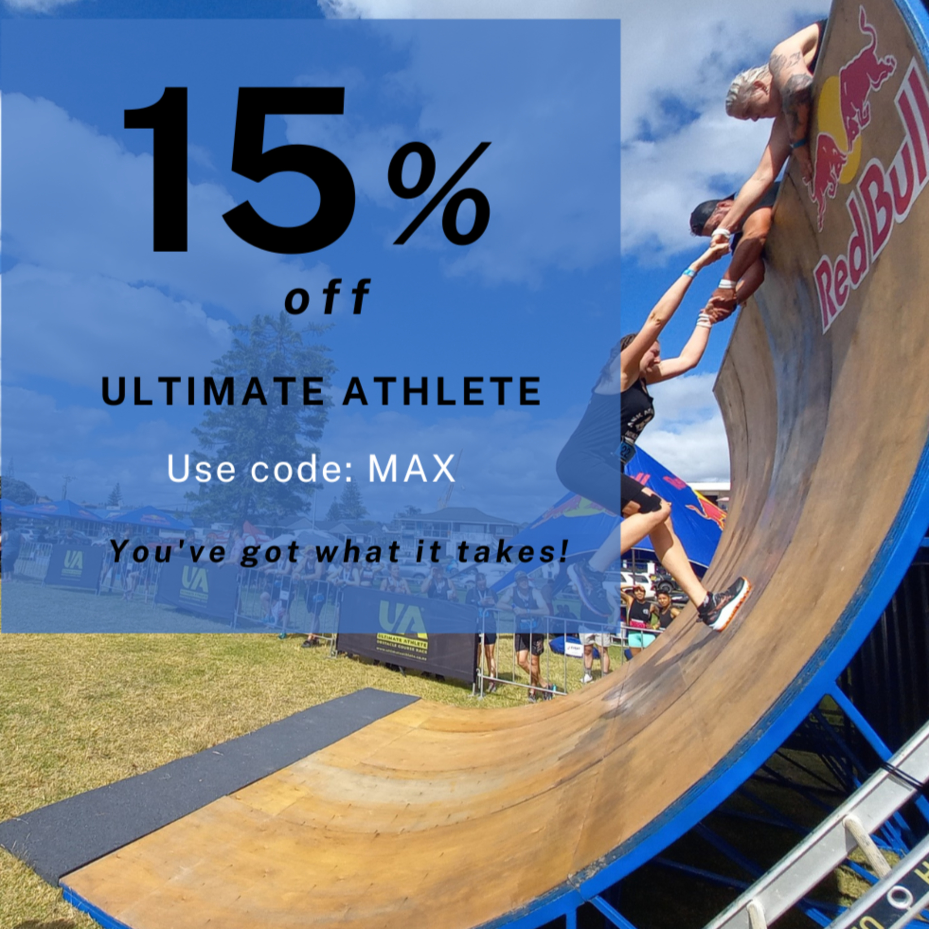 Ultimate Athlete - 15% off with our discount code