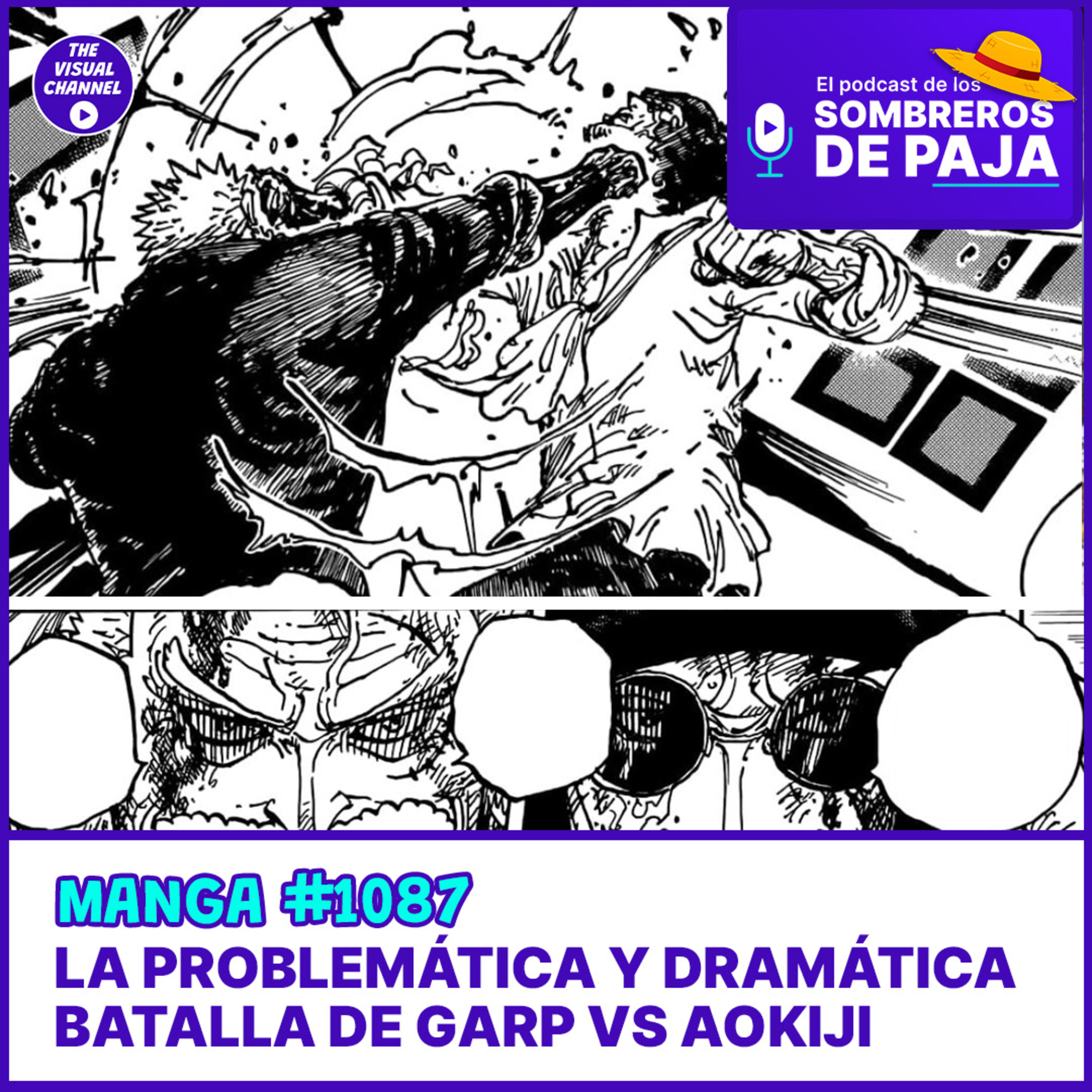 One Piece Manga #1087 - Garp y Kuzan nos regalan unos buenos golpazos y nos entra la duda de si esto acabará en tragedia o no. episode artwork