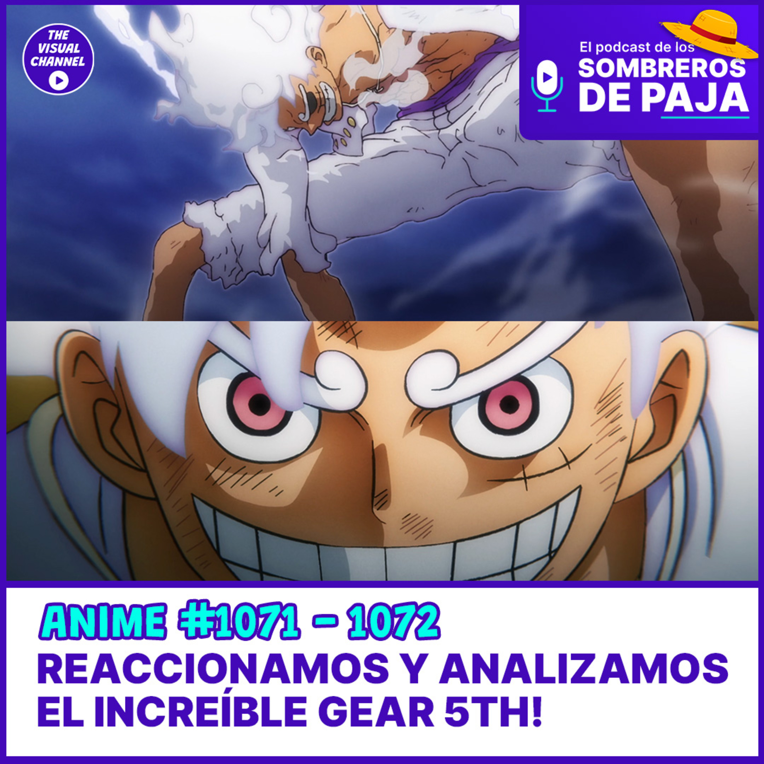 One Piece Anime #1071 & 1072 - El anime llegó al increíble Gear 5th, y la locura del poder mas ridículo del mundo supera las expectativas | Al fin reaccionamos al anime en video  episode artwork
