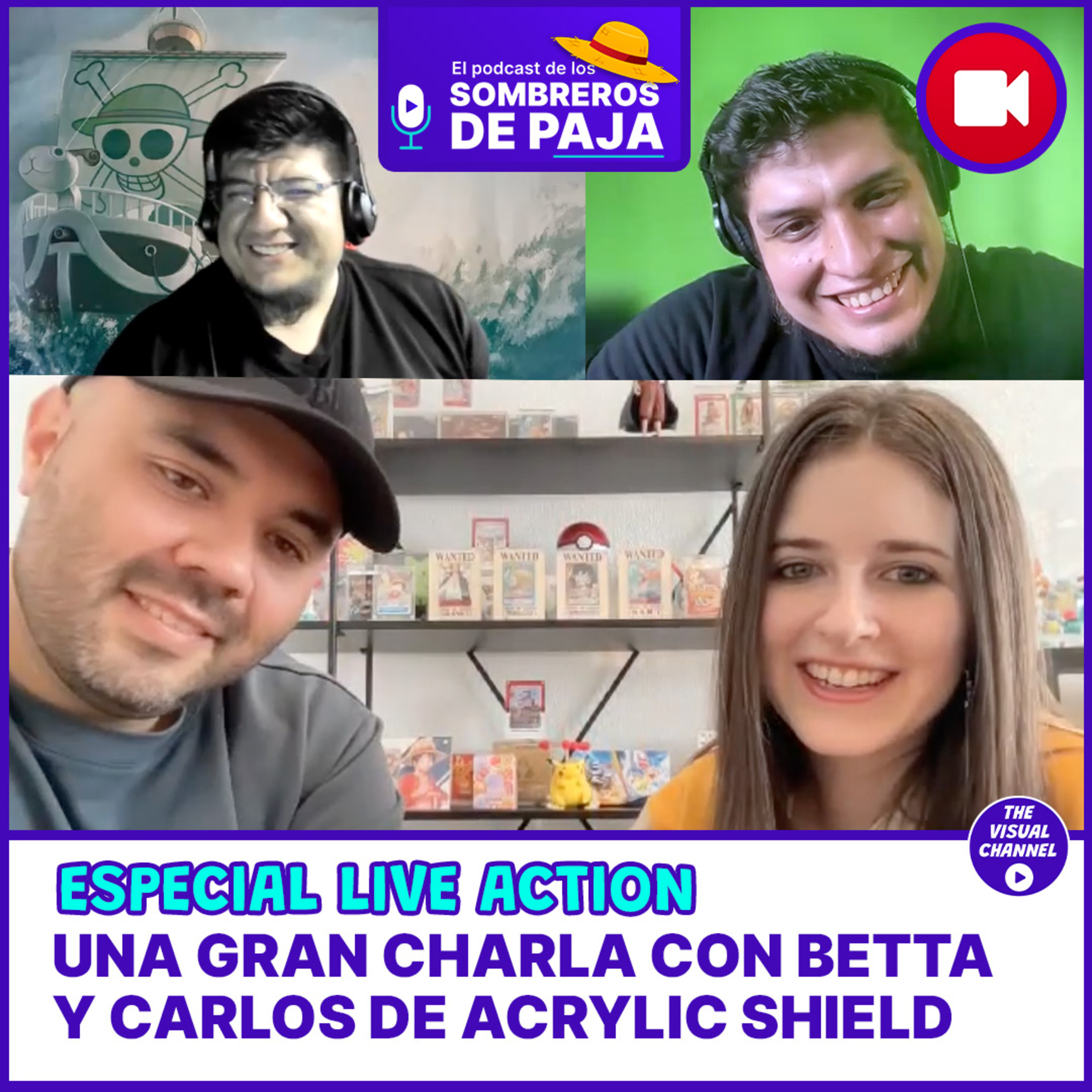 One Piece Especial Live Action - Spoiler Talk: Una buena charla con los Nakama de Acrylic Shield sobre la experiencia del Netflix Fan Fest y el Live Action  episode artwork