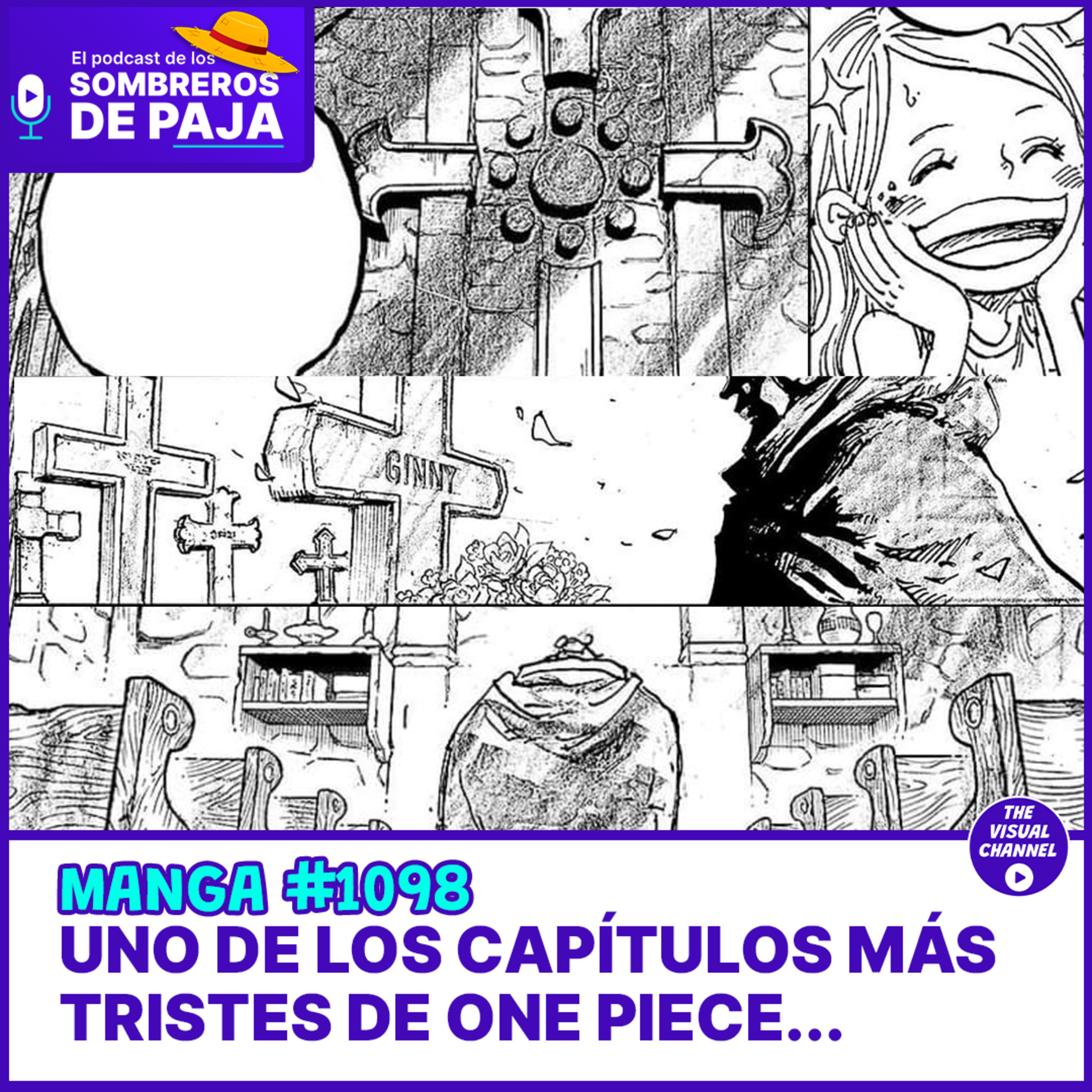 One Piece Manga #1098 - Un capítulo extraño | Bonney es más especial de lo que creiamos, y Kuma esta en el top de los arcos e historias más tristes de los personajes de One Piece...  episode artwork
