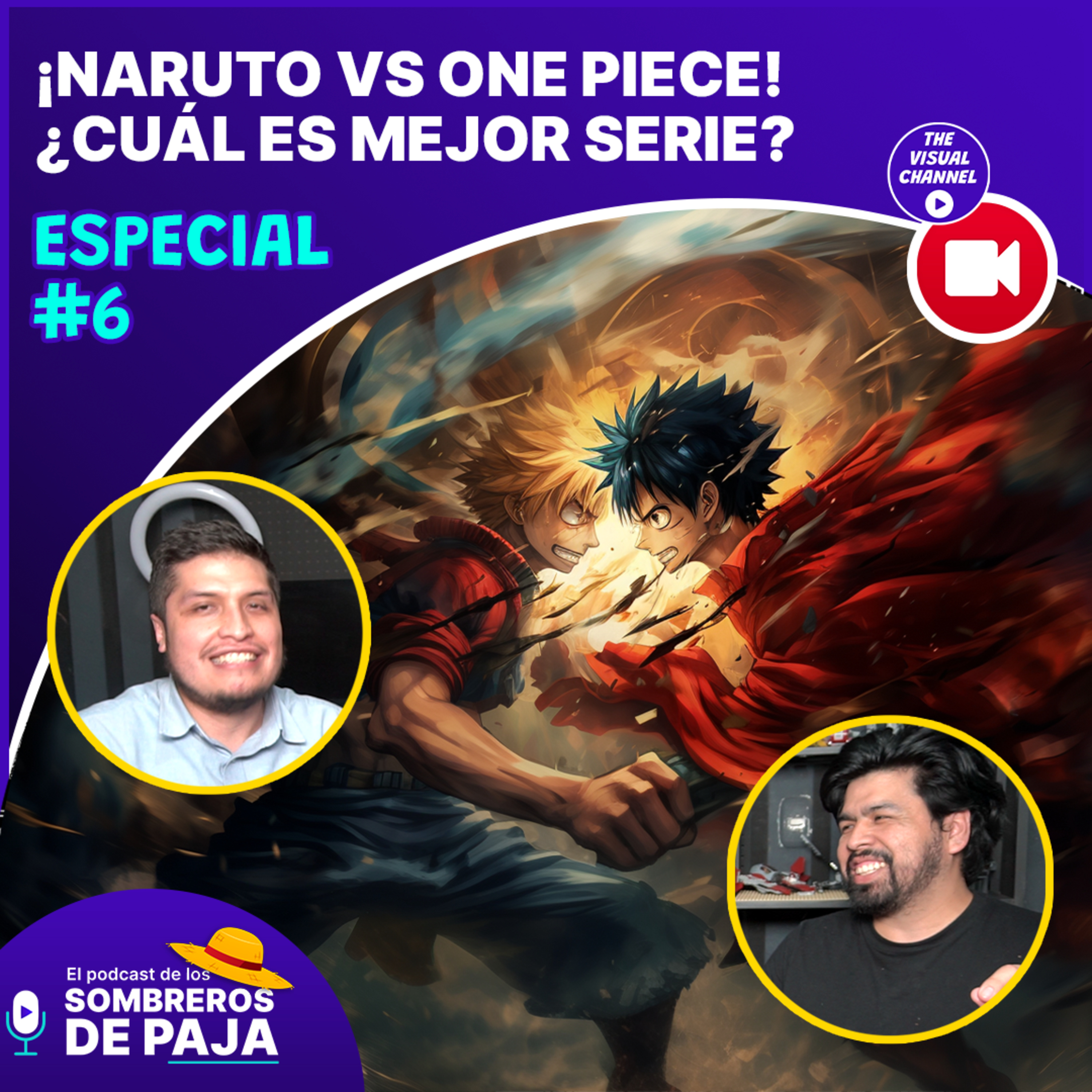 Especial Fans de One Piece #6 - ¡Naruto vs One Piece!, un frenético y revelador debate para ver de que esta hecha cada serie... con el streamer Albert (@allbertt_g) episode artwork