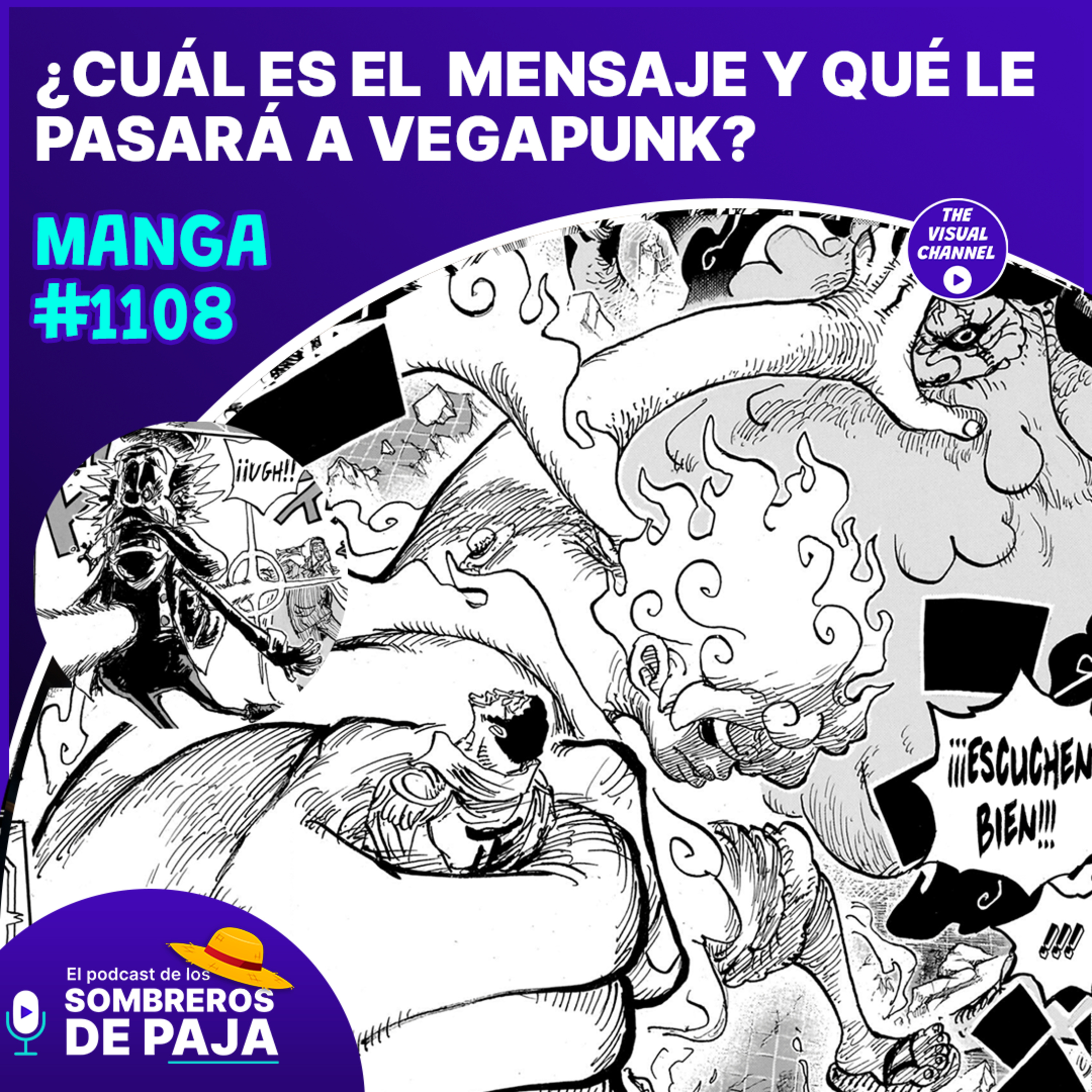 One Piece Manga #1108 - Vegapunk se está muriendo… y ¿qué va a decirle al mundo? ¿de qué erudito hablan? ¿Nueva transformación para Saturno? episode artwork