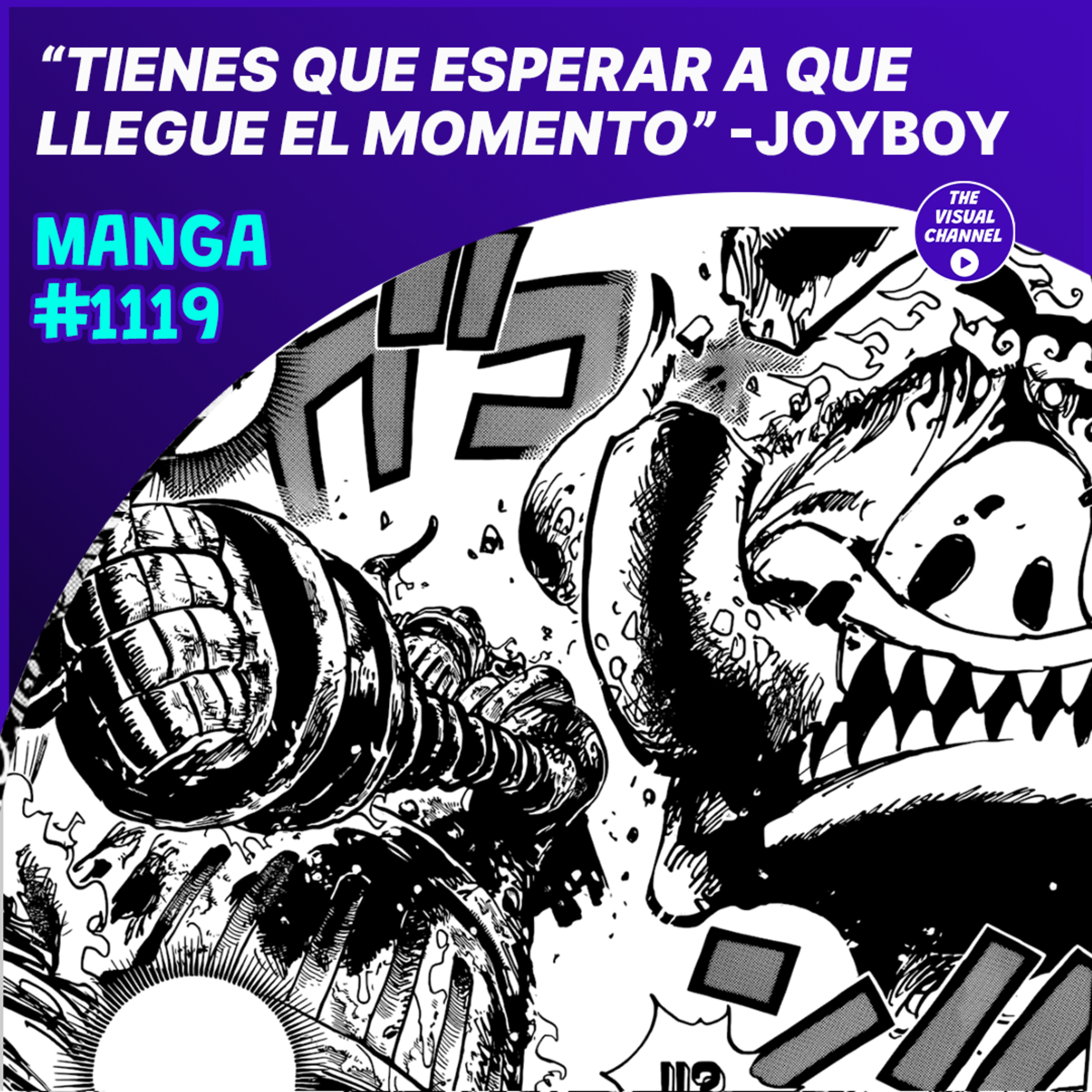 One Piece Manga #1119 - El robot ancestral destroza a un Gorosei y ya sabemos su nombre | ¿Joy Boy habla desde la fruta o es un flashback? episode artwork