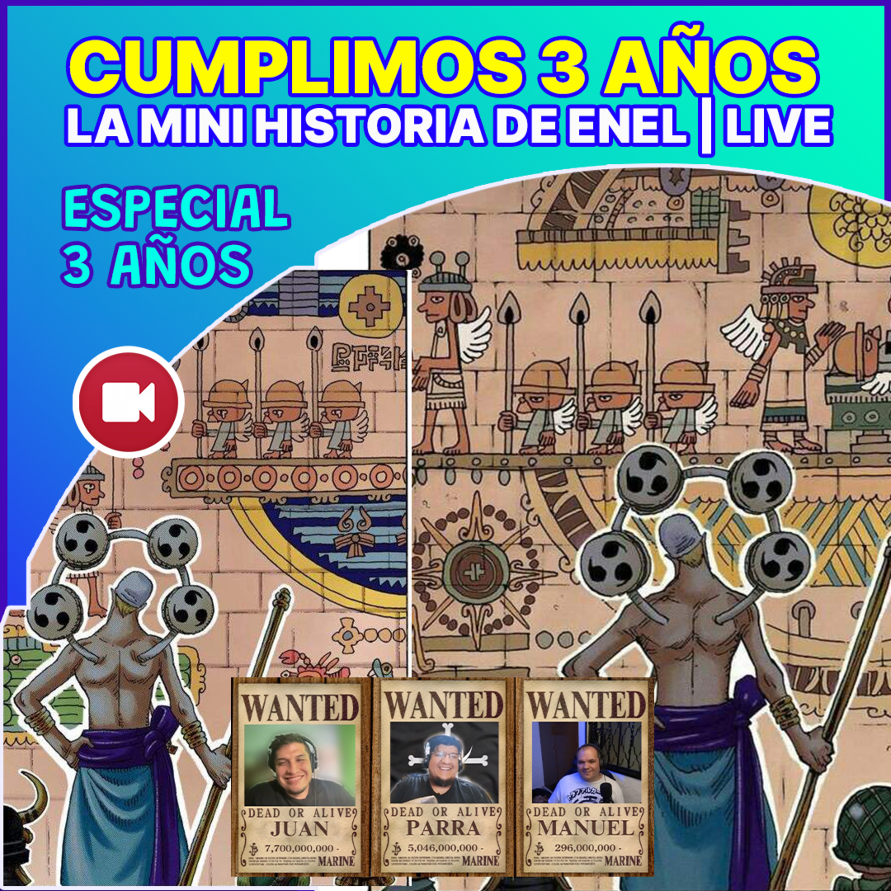 Especial 🎉3er aniversario del podcast! | Al fin hablamos de la mini historia de Enel y su viaj episode artwork