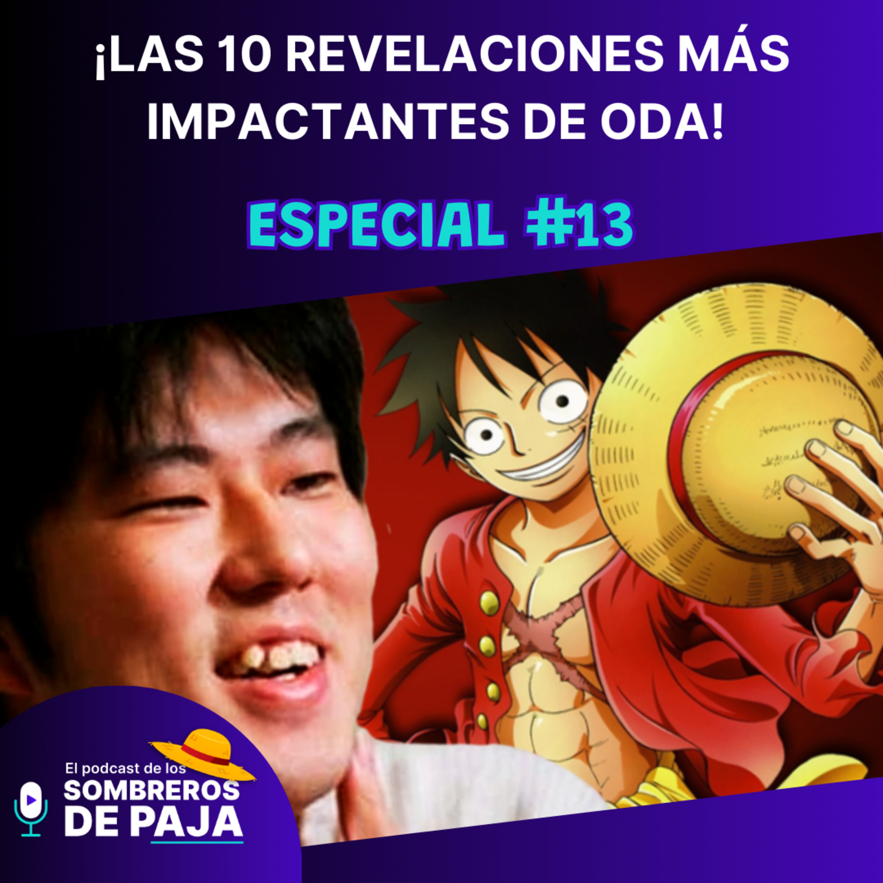Especial #13 – ¡Las 10 revelaciones más impactantes de Oda! 🚢✨ #OnePiece #Oda episode artwork