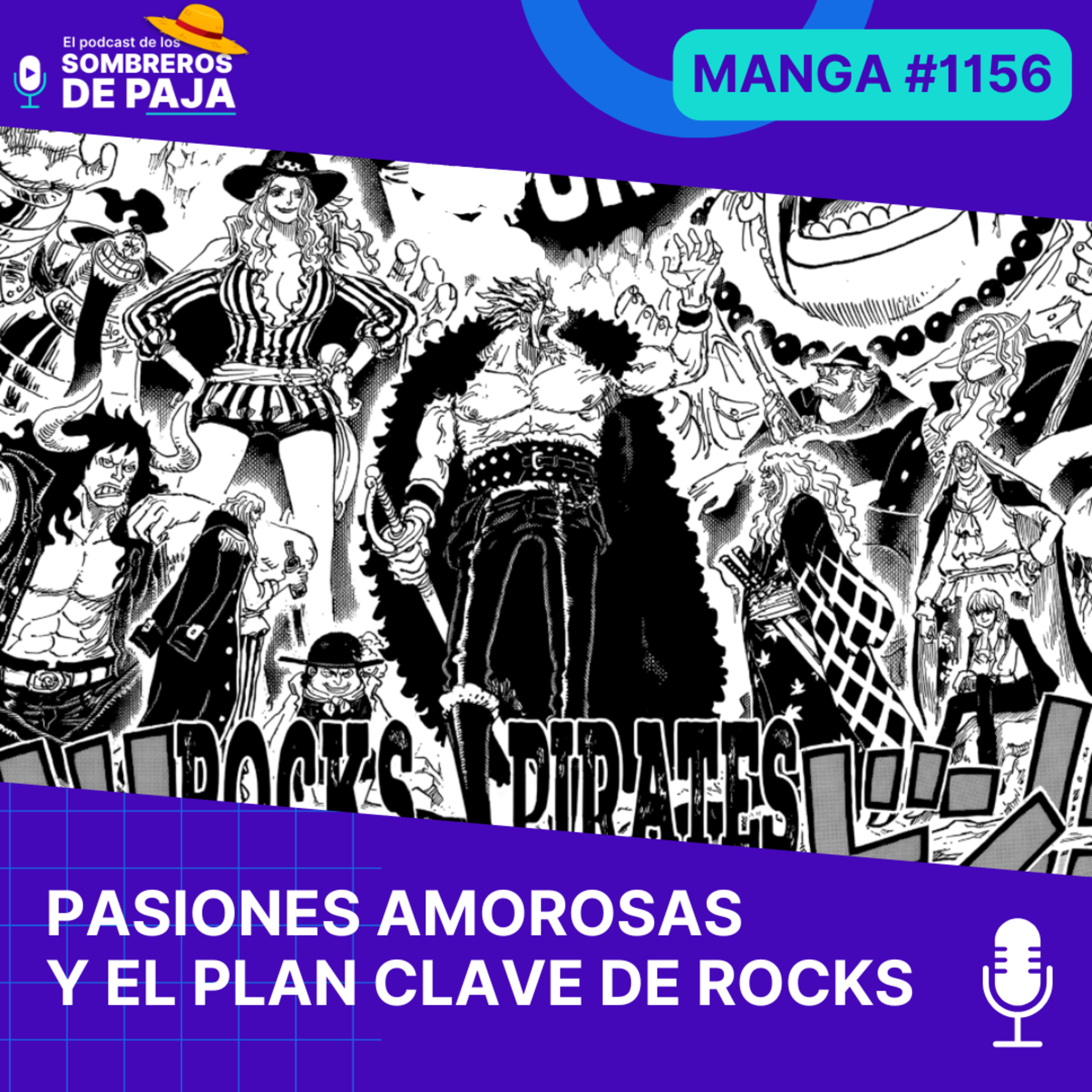 One Piece Manga #1156 - El plan de Rocks revela piezas clave del juego final!!! - Los amorios de los piratas de Roger llenan huecos en la historia. episode artwork