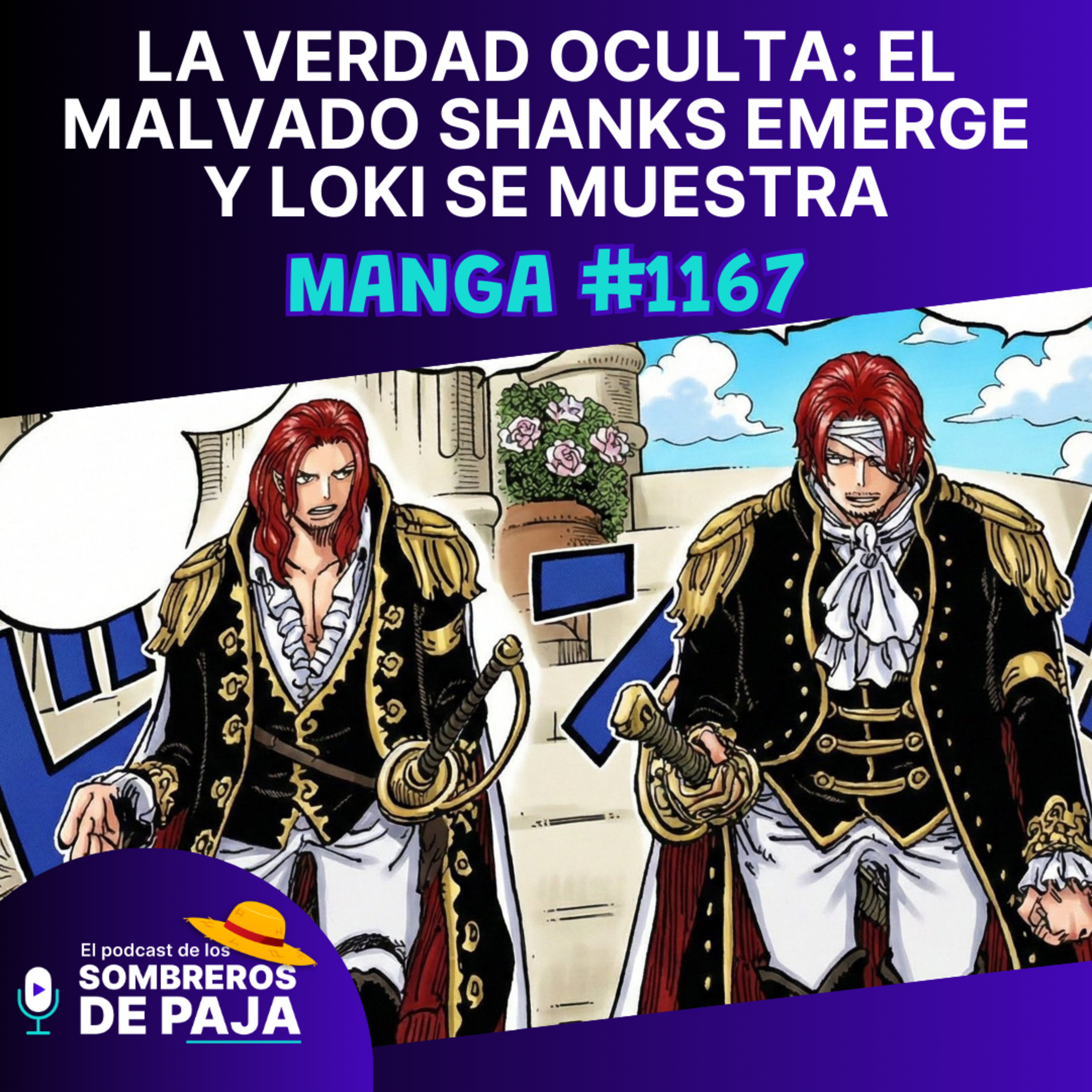 One Piece Manga #1167 - La Verdad Oculta: El Malvado Shanks emerge y Loki se muestra verdaderamente episode artwork