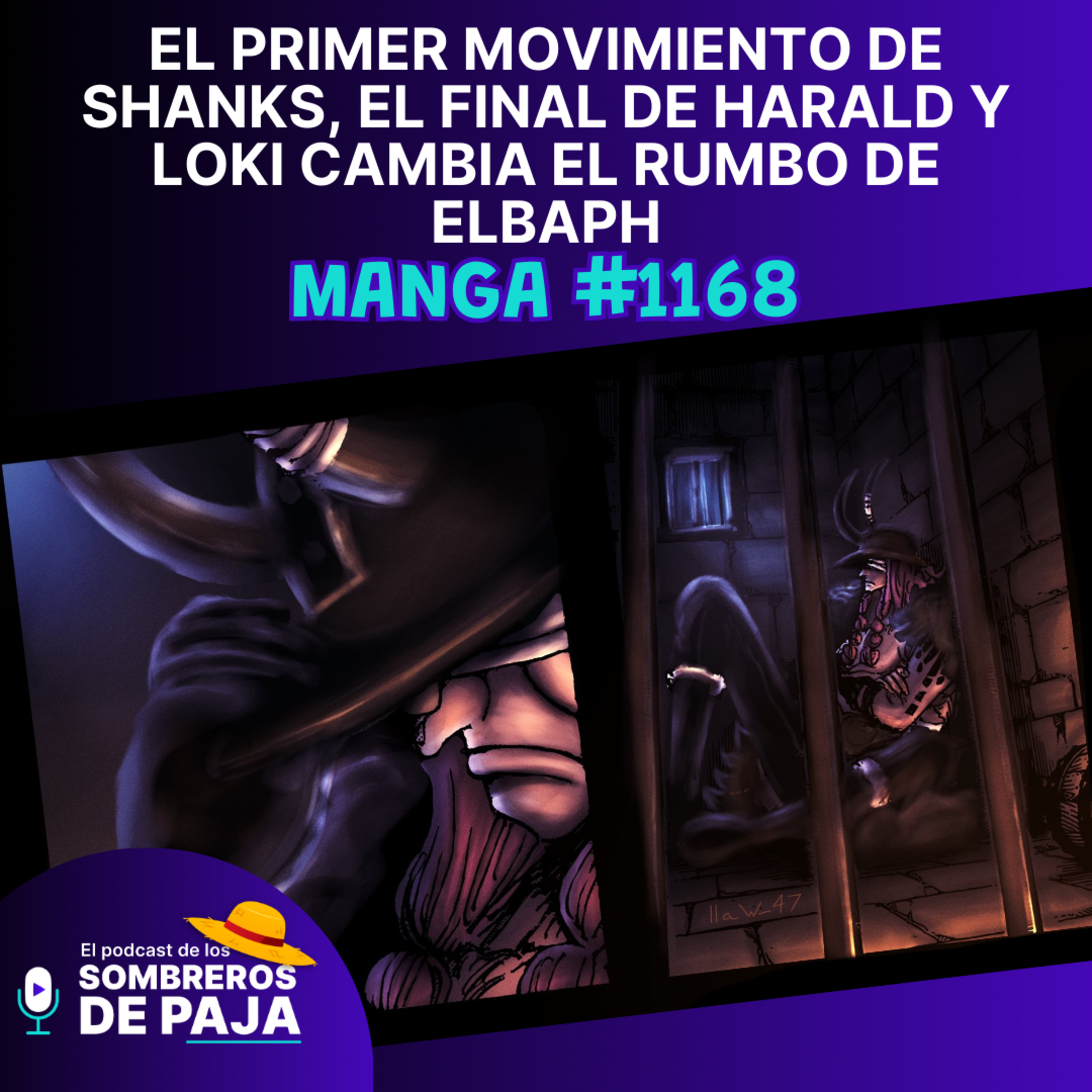 One Piece Manga #1168 - ¿El destino de Shanks y Harald cambian el rumbo del Mundo? episode artwork