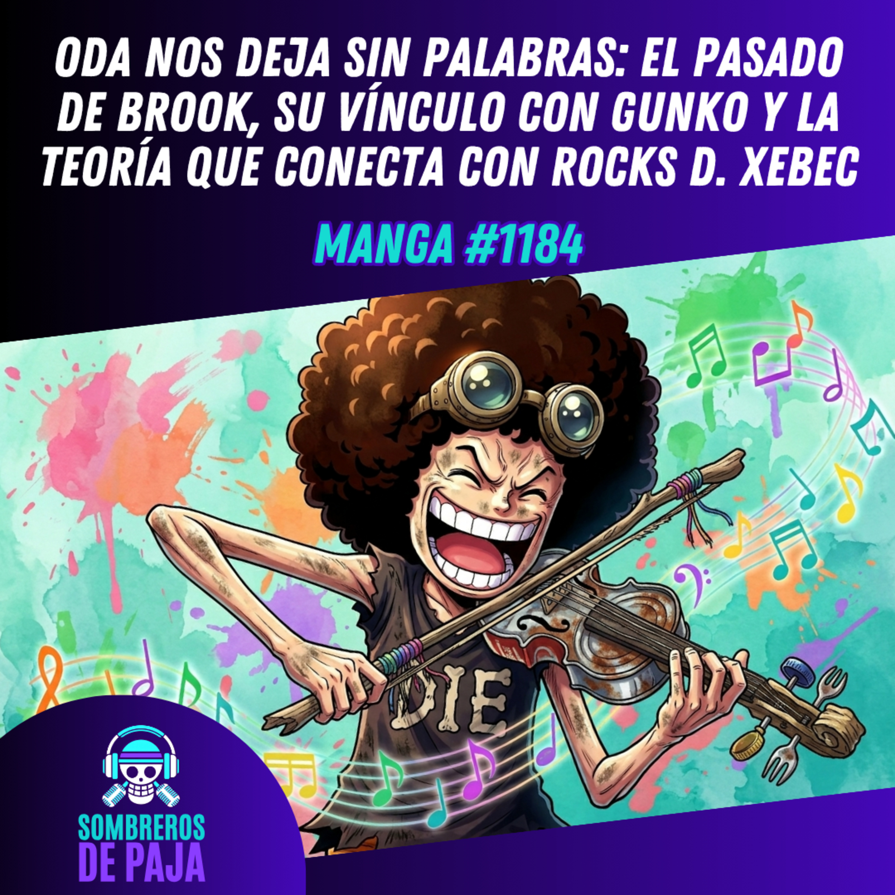One Piece Manga #1184 - Brook el niño que amaba la música episode artwork