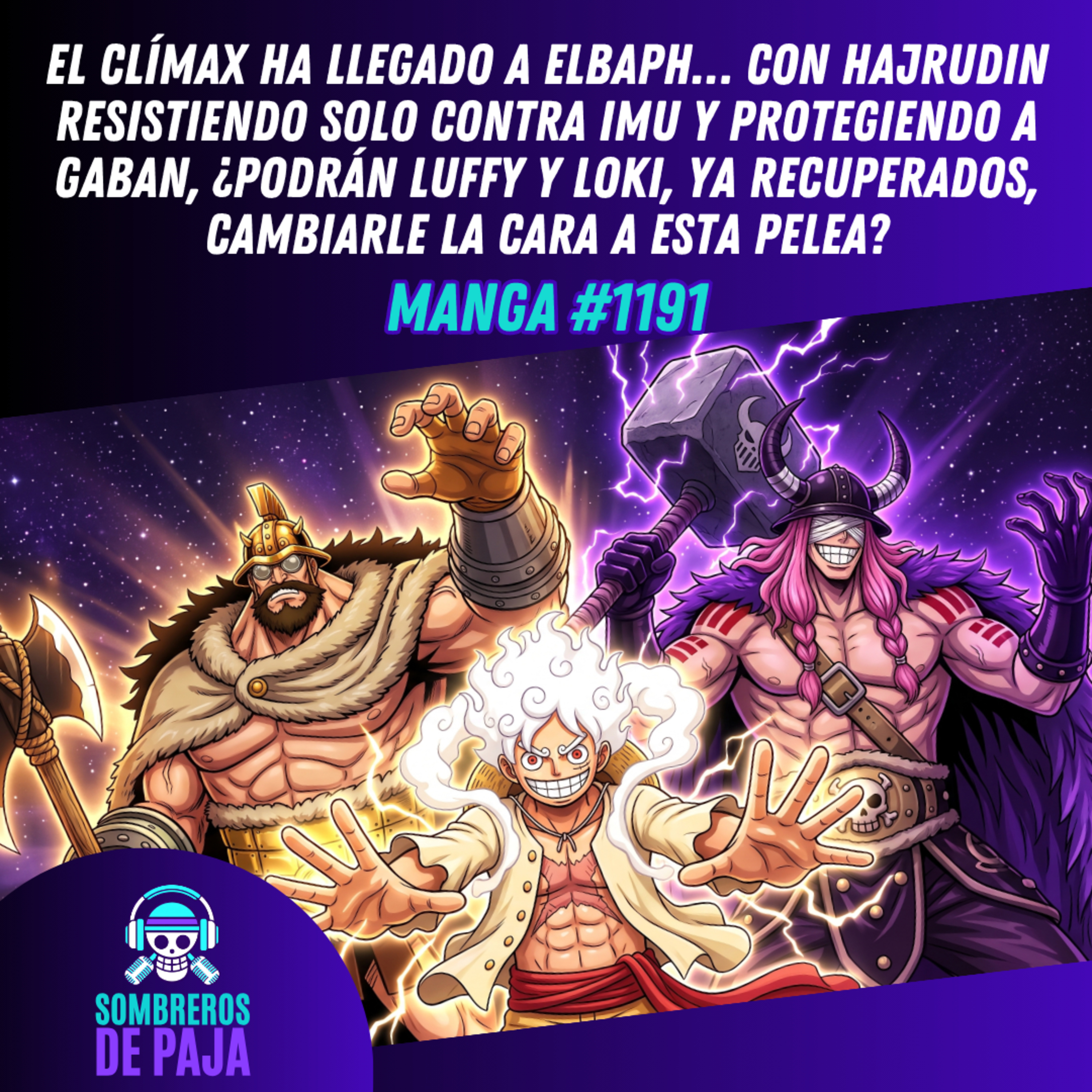 One Piece Manga #1191 - Hajrudin salva el día… ¿Oda rompió las escalas de poder? episode artwork
