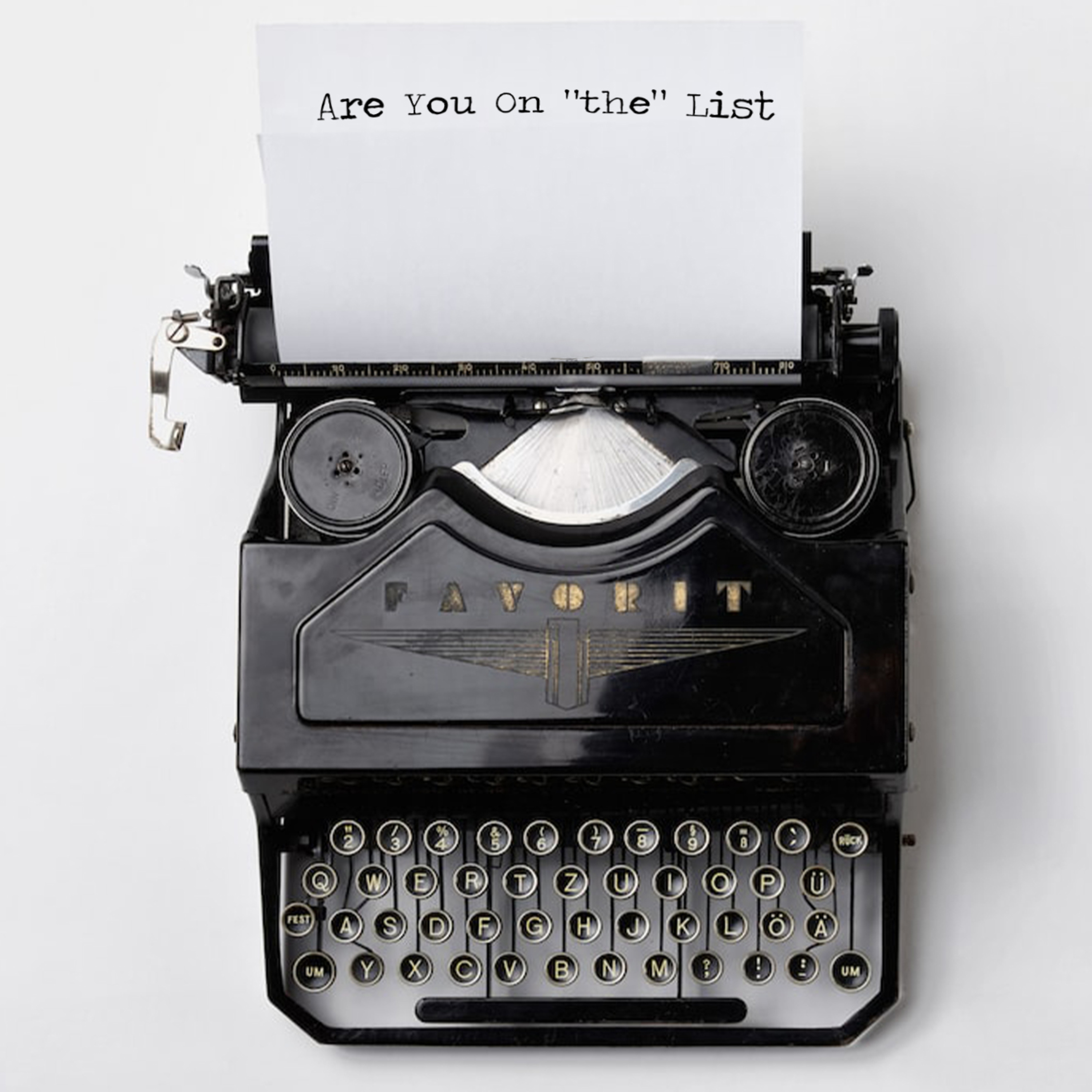 Are You On the List? episode artwork