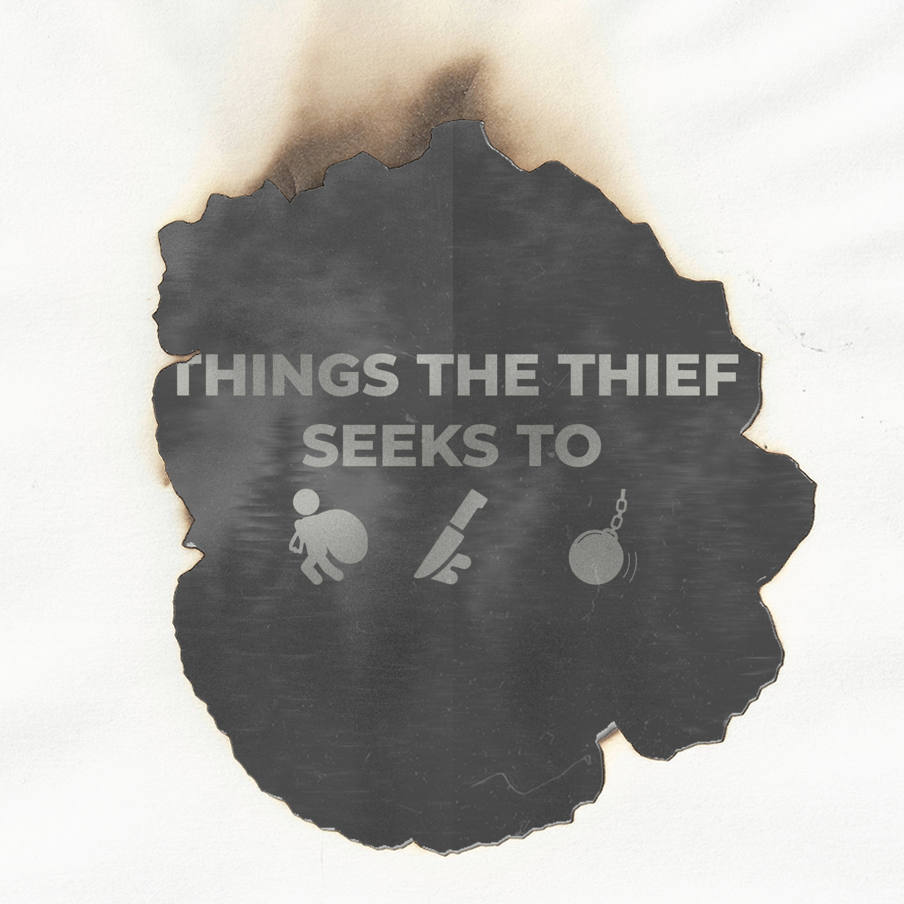 Things the Thief Seeks to Steal, Kill, & Destroy episode artwork
