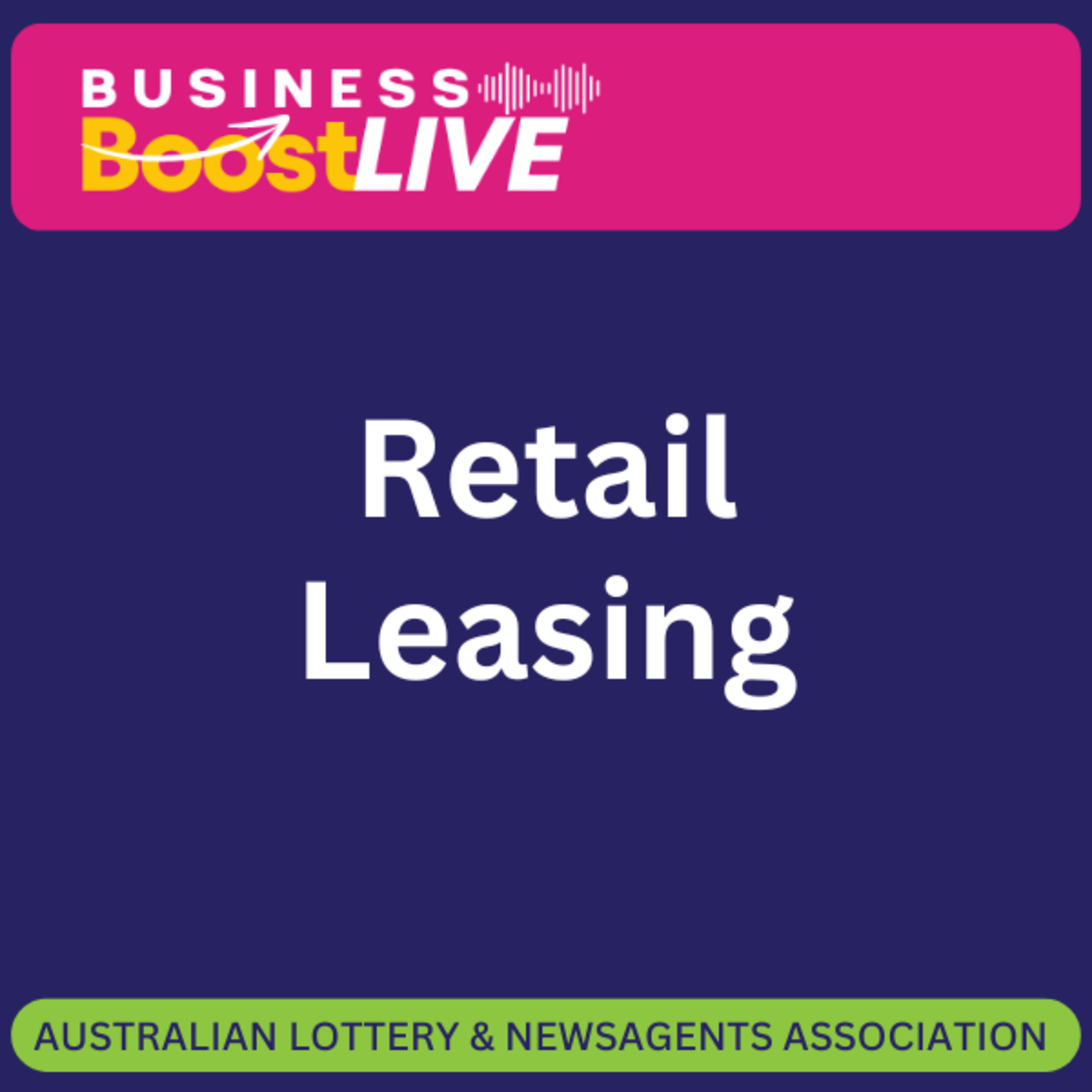 Retail Leasing with ALNA Leasing Specialist Michael Cuda episode artwork
